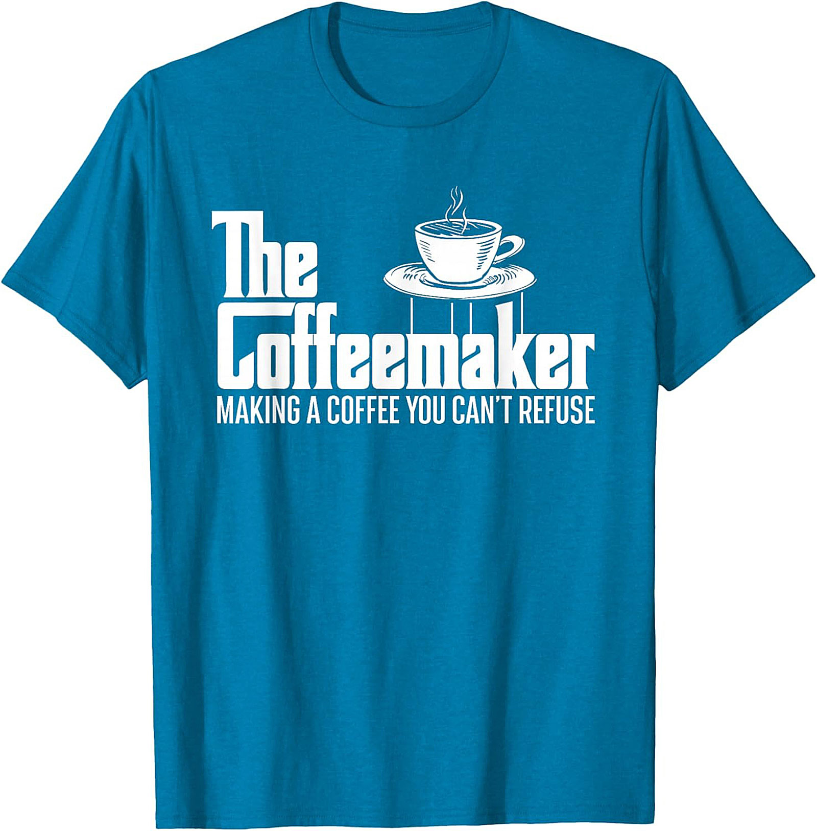 The Coffeemaker Funny Coffee T-shirt Movie Parody Tee