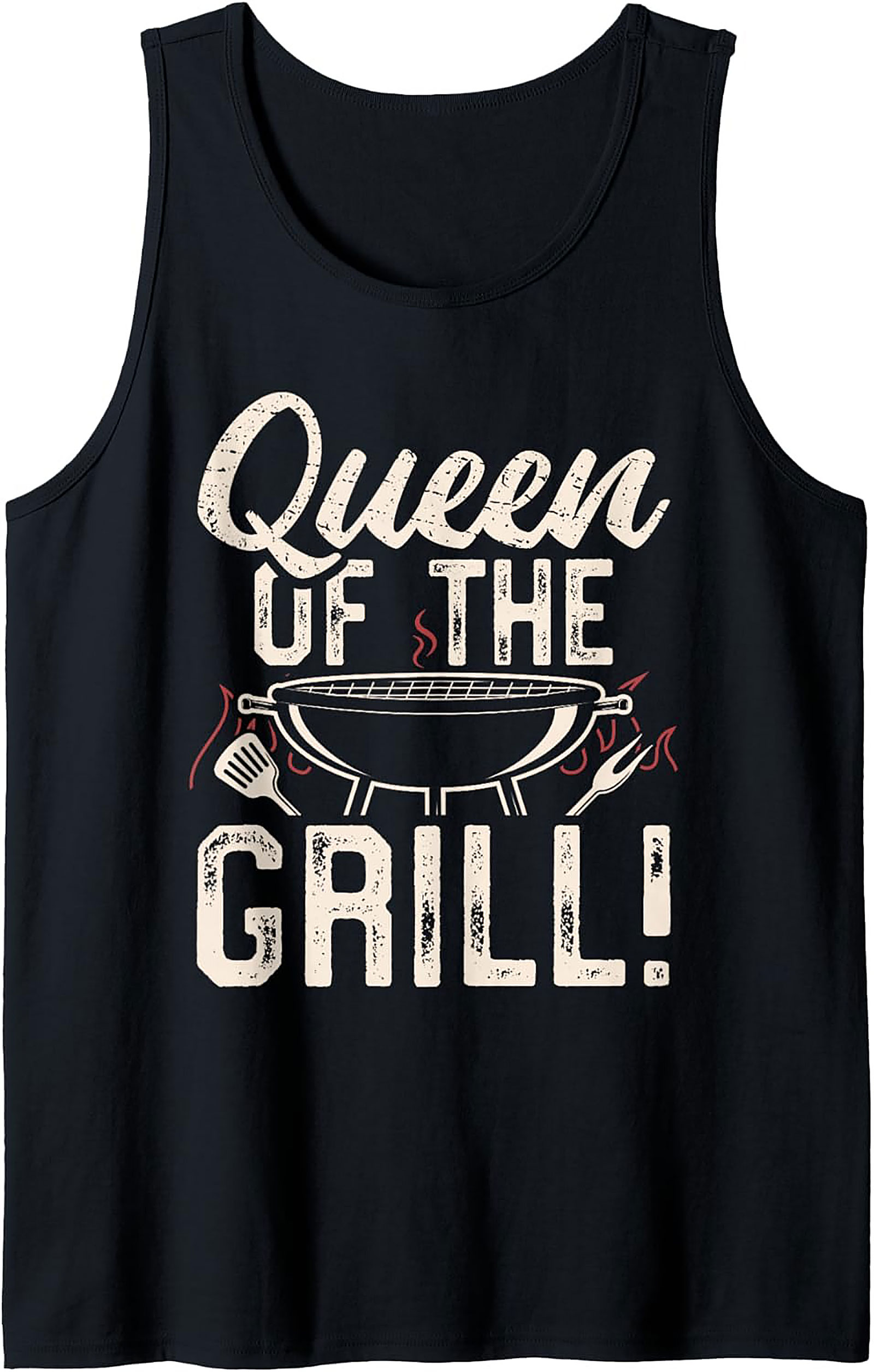 Queen of the Grill Tank Top | Funny BBQ Graphic Tank