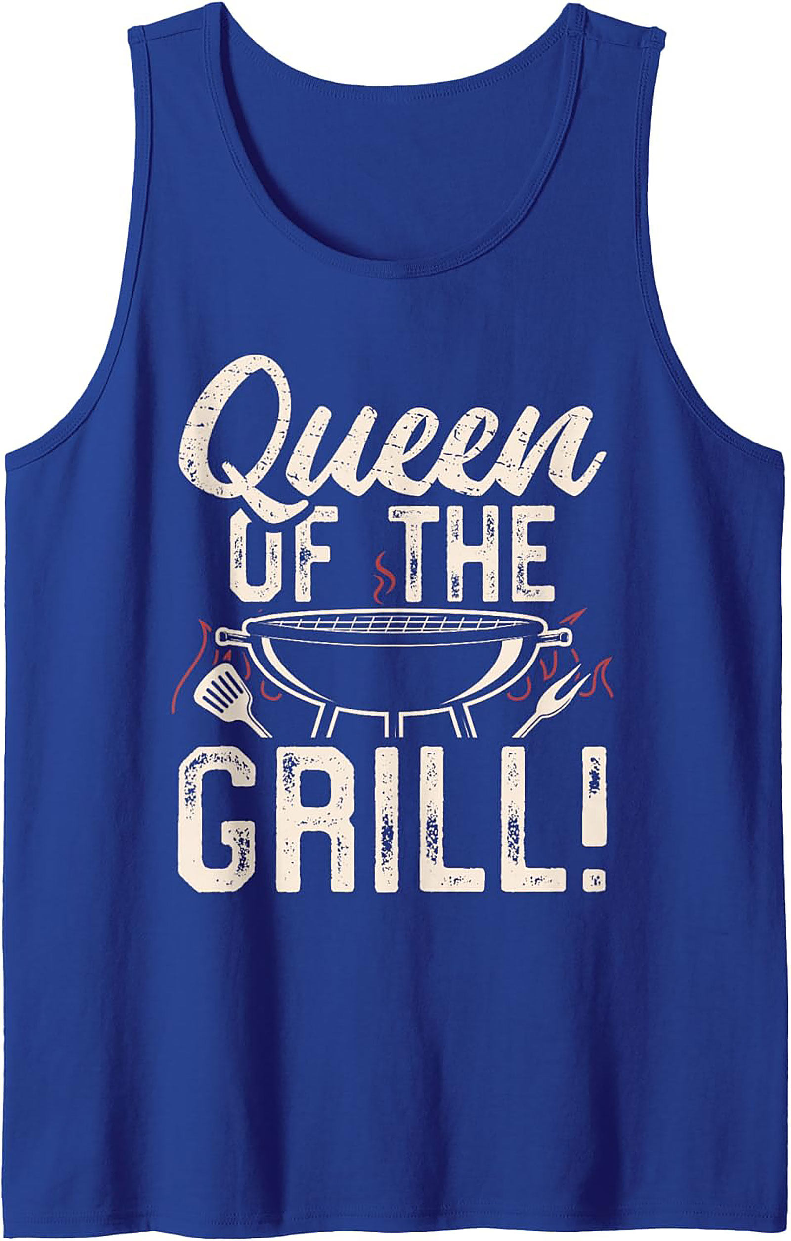 Queen of the Grill Tank Top | Funny BBQ Graphic Tank