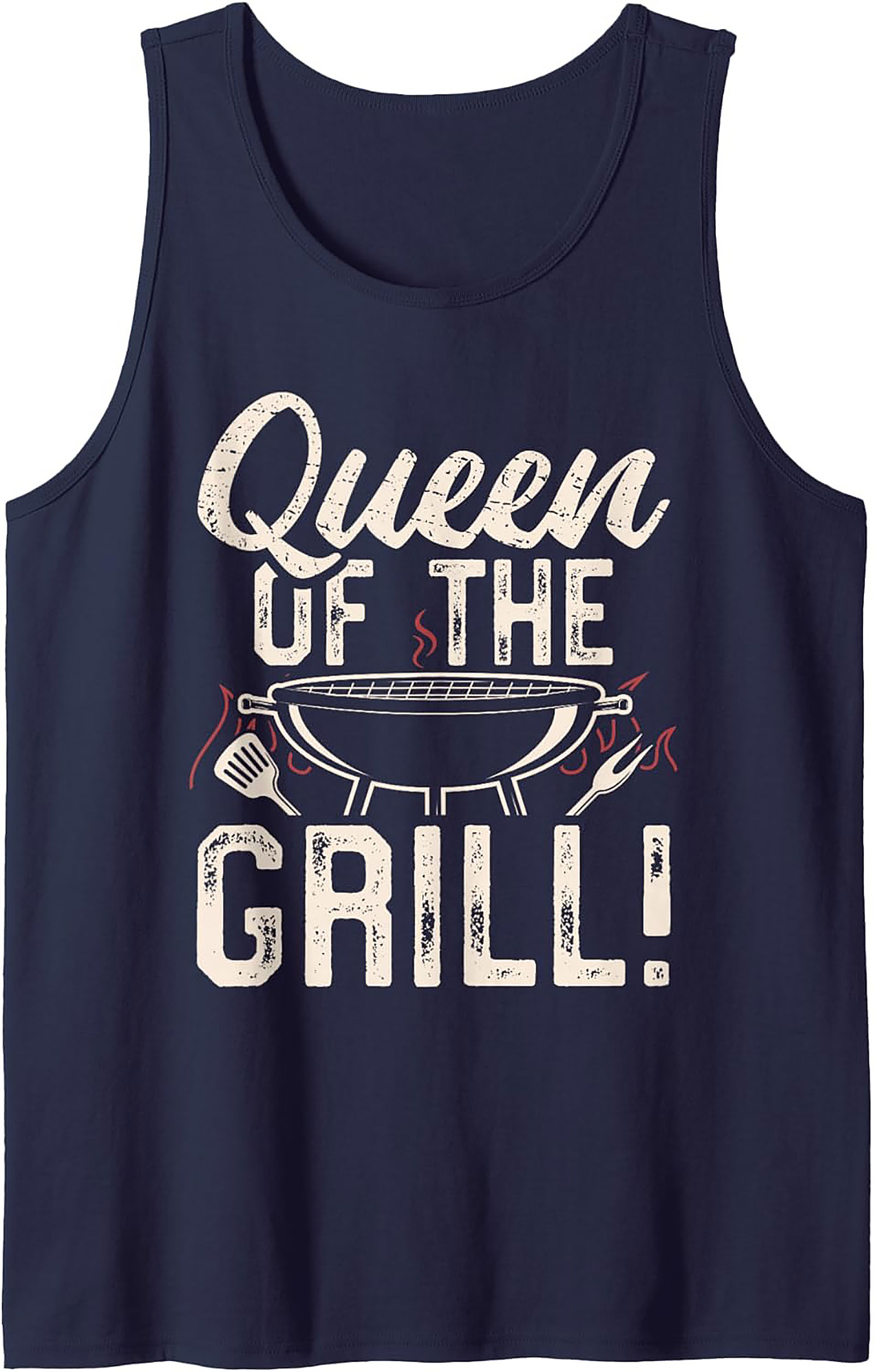 Queen of the Grill Tank Top | Funny BBQ Graphic Tank