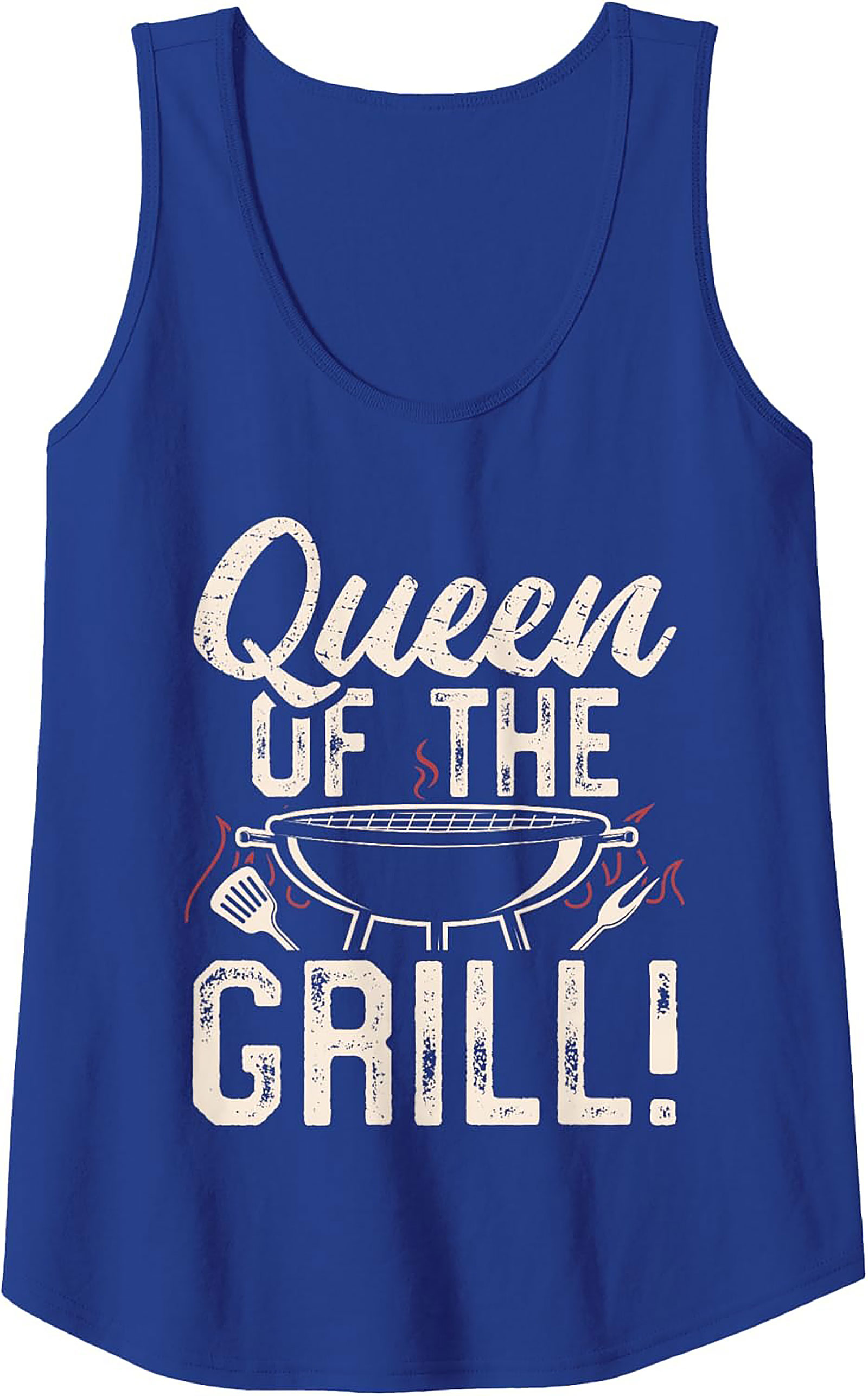 Queen of the Grill Tank Top | Funny BBQ Graphic Tank