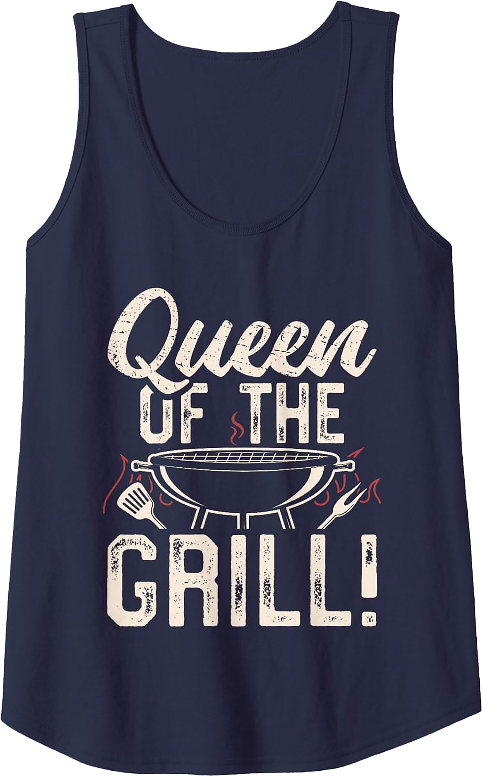 Queen of the Grill Tank Top | Funny BBQ Graphic Tank