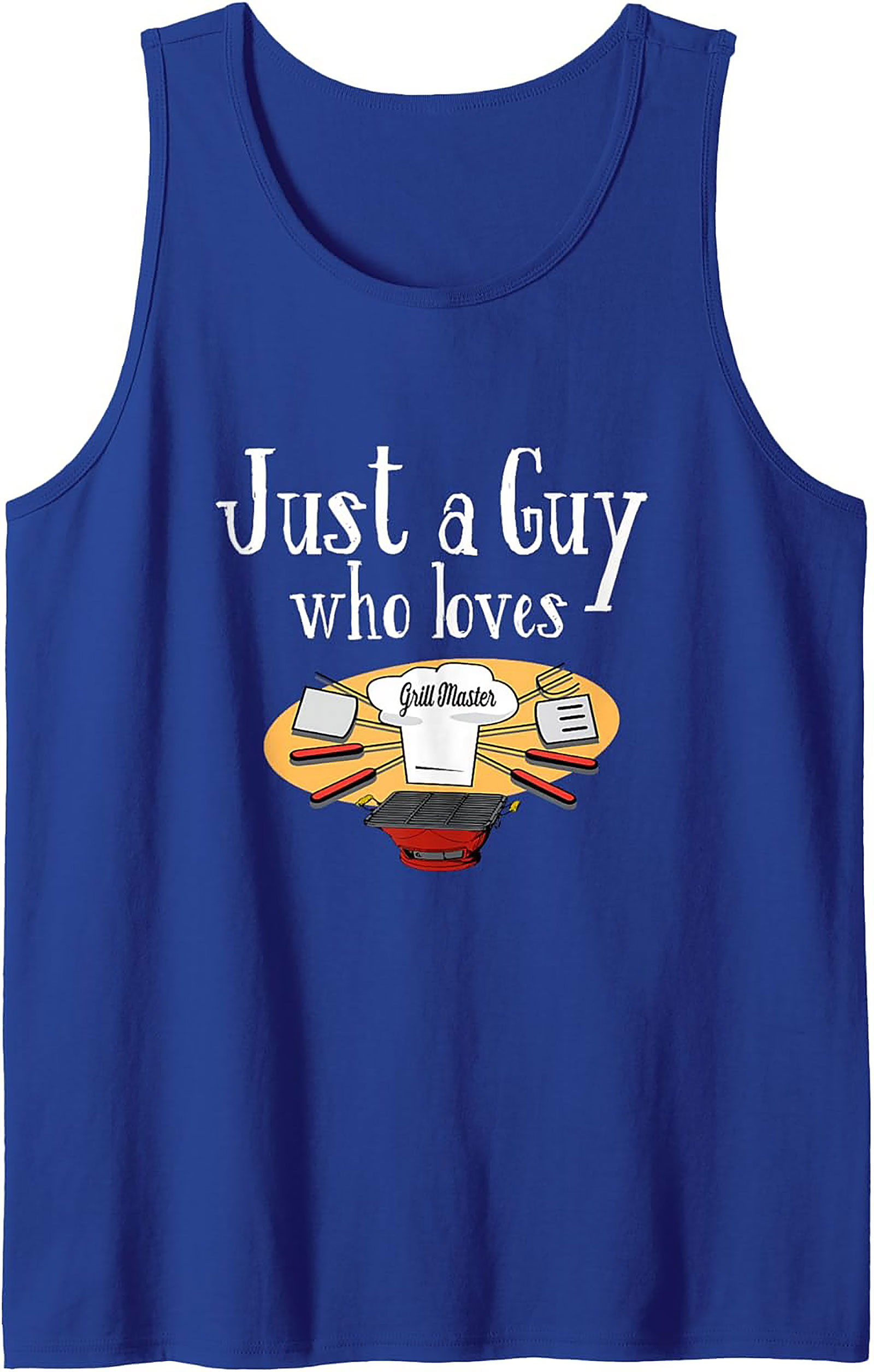 Grill Master Graphic Tank Top - BBQ Lover Sleeveless Shirt