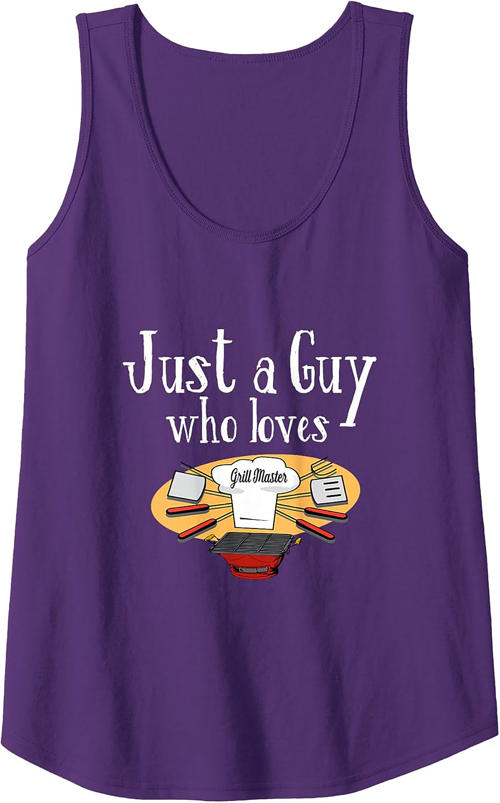 Grill Master Graphic Tank Top - BBQ Lover Sleeveless Shirt
