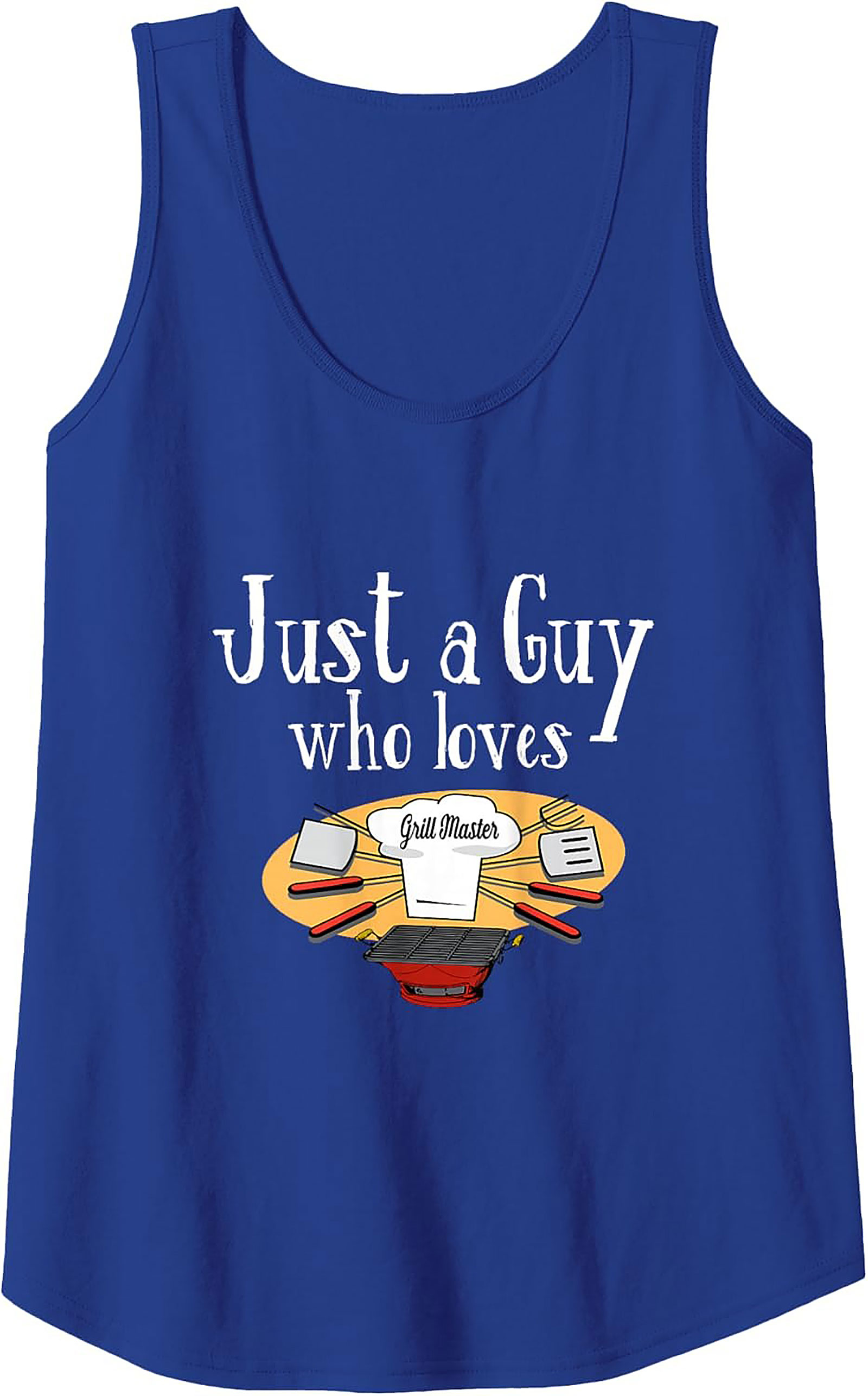 Grill Master Graphic Tank Top - BBQ Lover Sleeveless Shirt