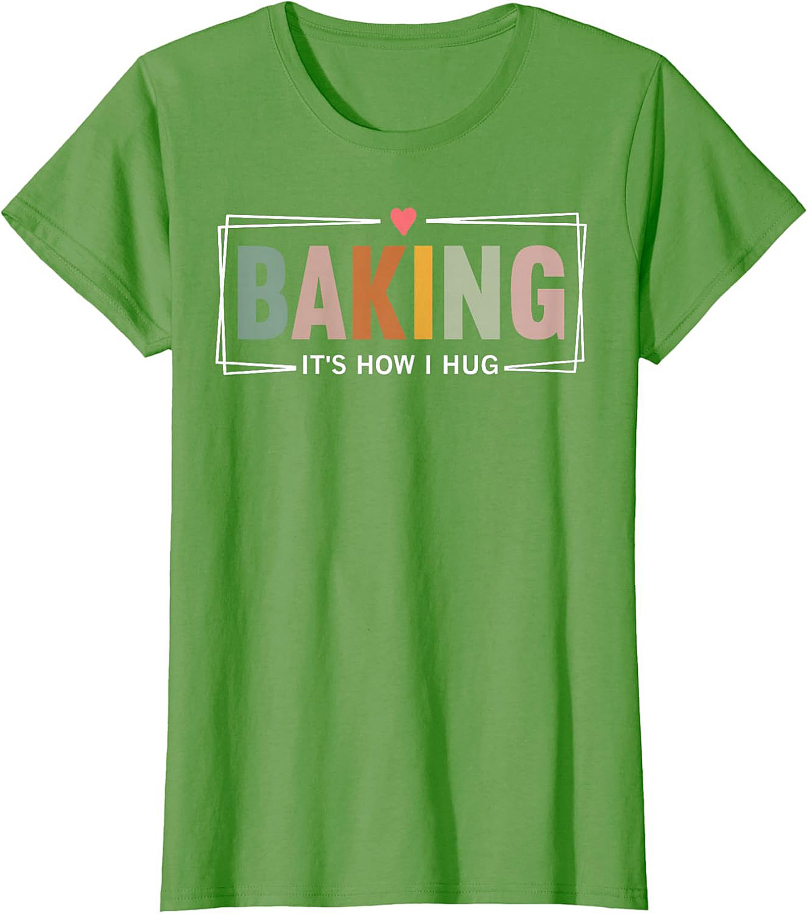 Retro Baking T-Shirt - "It's How I Hug" Baker Graphic Tee