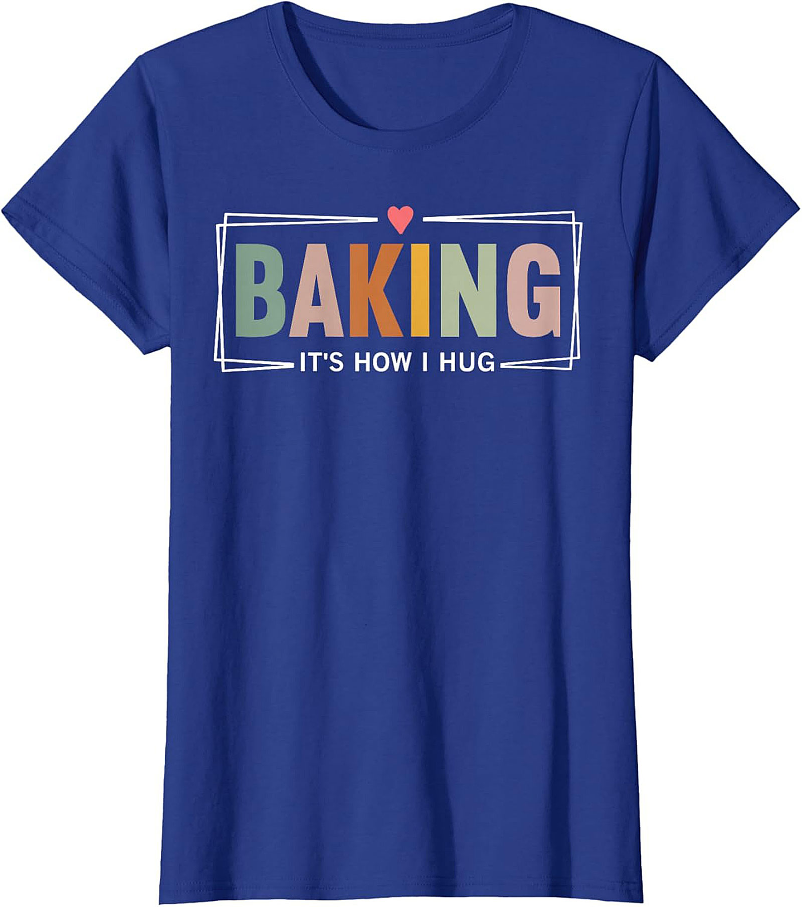 Retro Baking T-Shirt - "It's How I Hug" Baker Graphic Tee