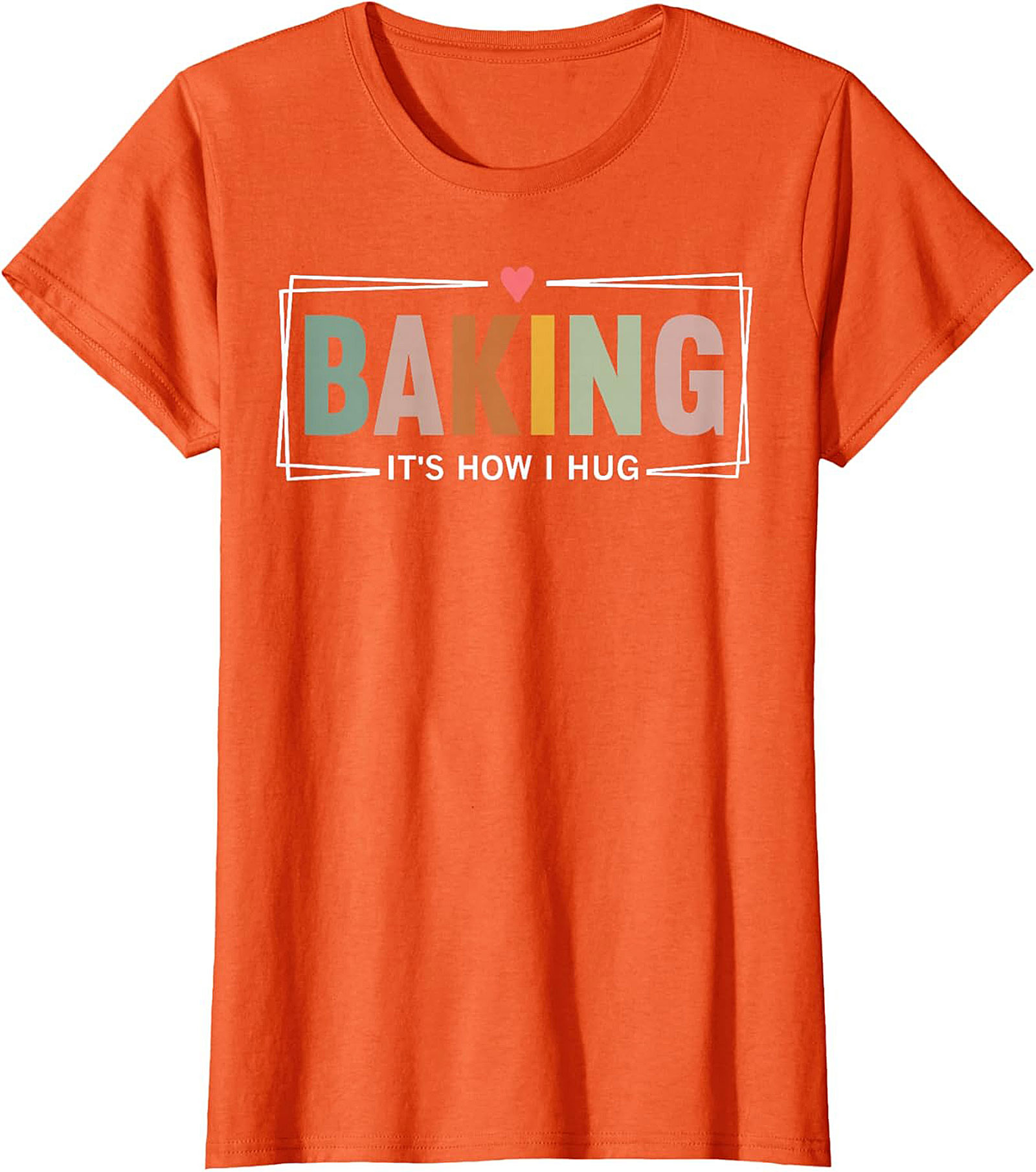 Retro Baking T-Shirt - "It's How I Hug" Baker Graphic Tee
