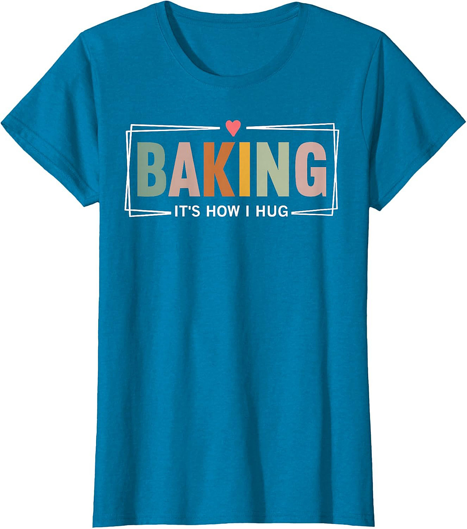 Retro Baking T-Shirt - "It's How I Hug" Baker Graphic Tee