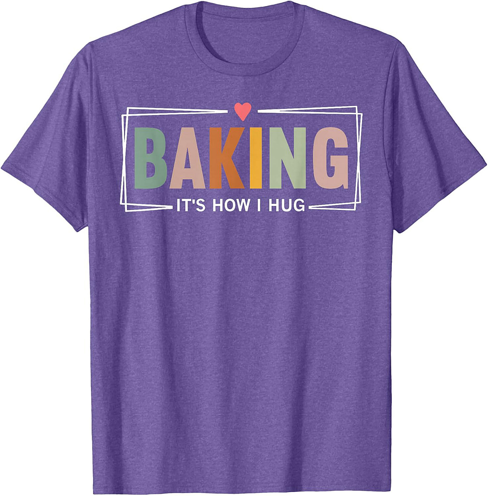 Retro Baking T-Shirt - "It's How I Hug" Baker Graphic Tee