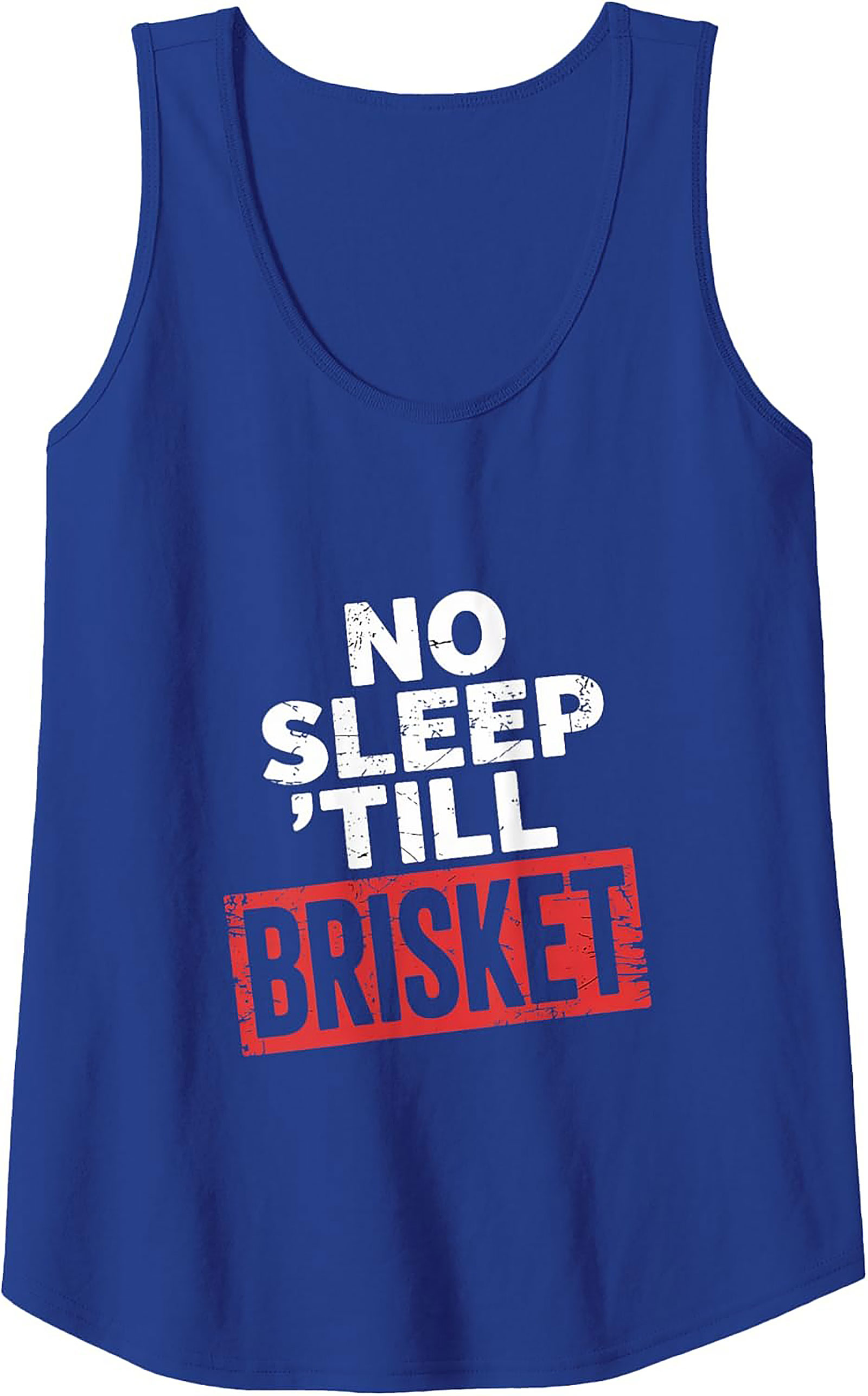 No Sleep Till Brisket BBQ Tank Top | Funny Pitmaster Shirt