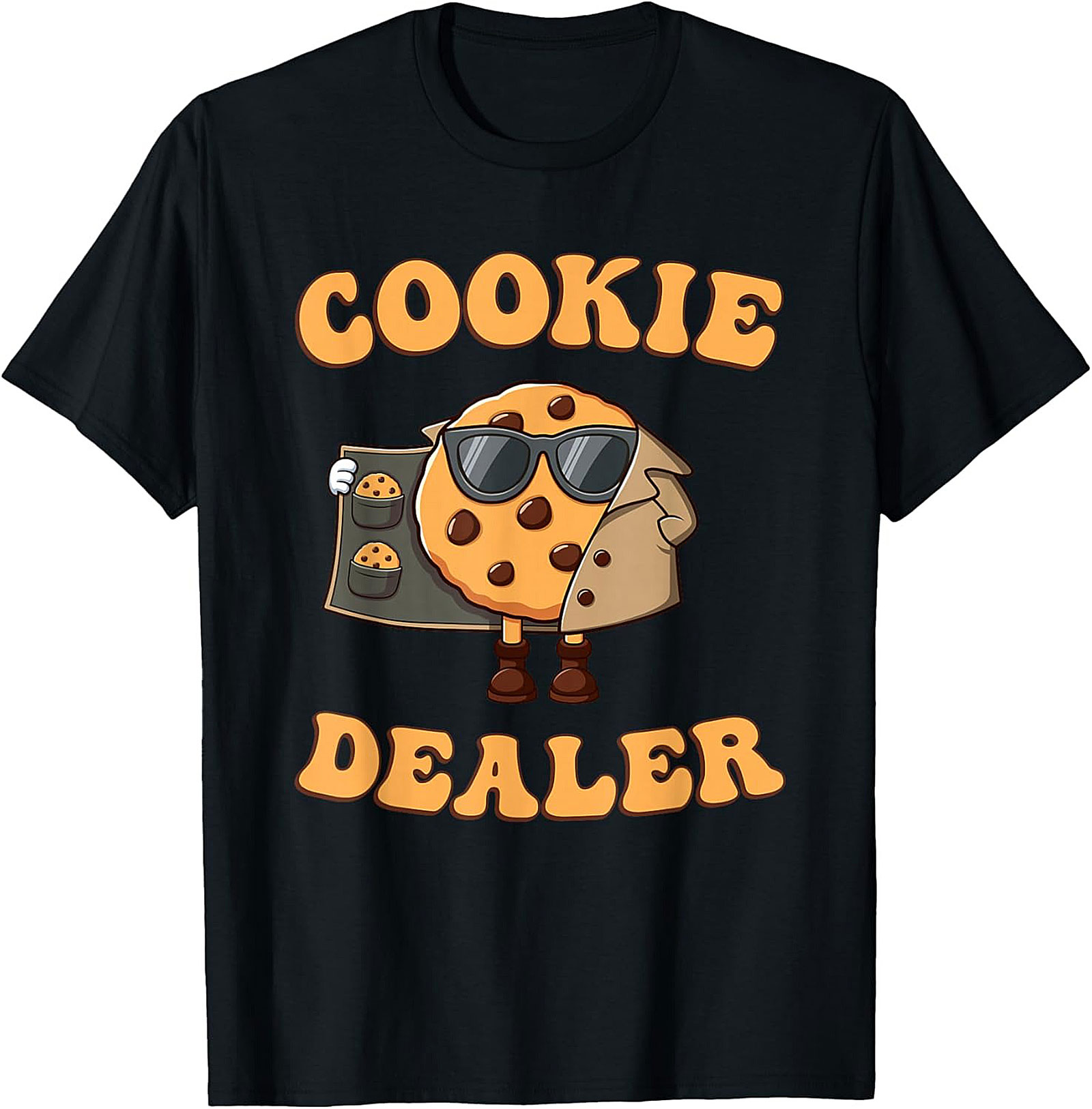 Cookie Dealer T-Shirt Funny Baker Graphic Tee Unisex Shirt
