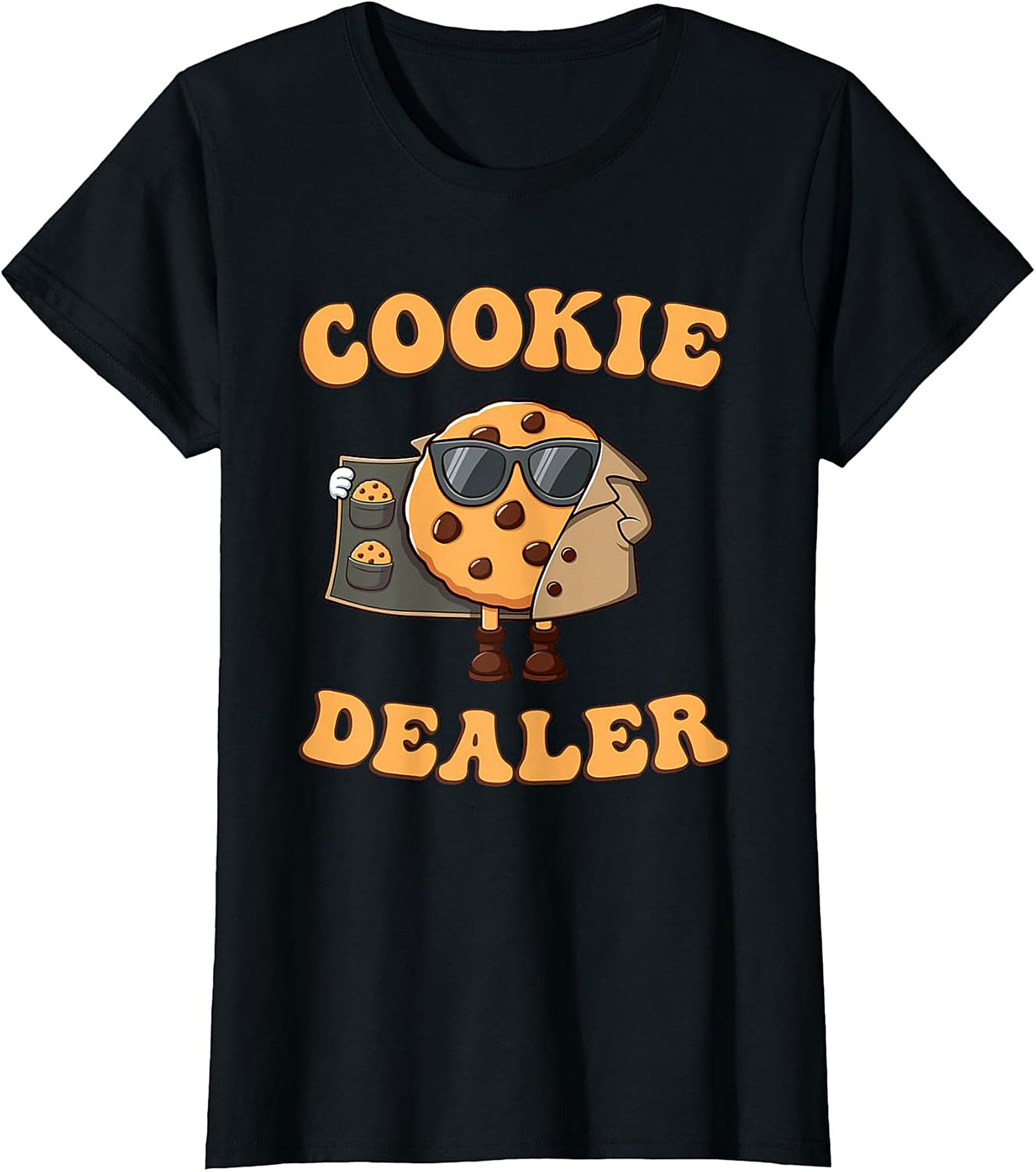 Cookie Dealer T-Shirt Funny Baker Graphic Tee Unisex Shirt