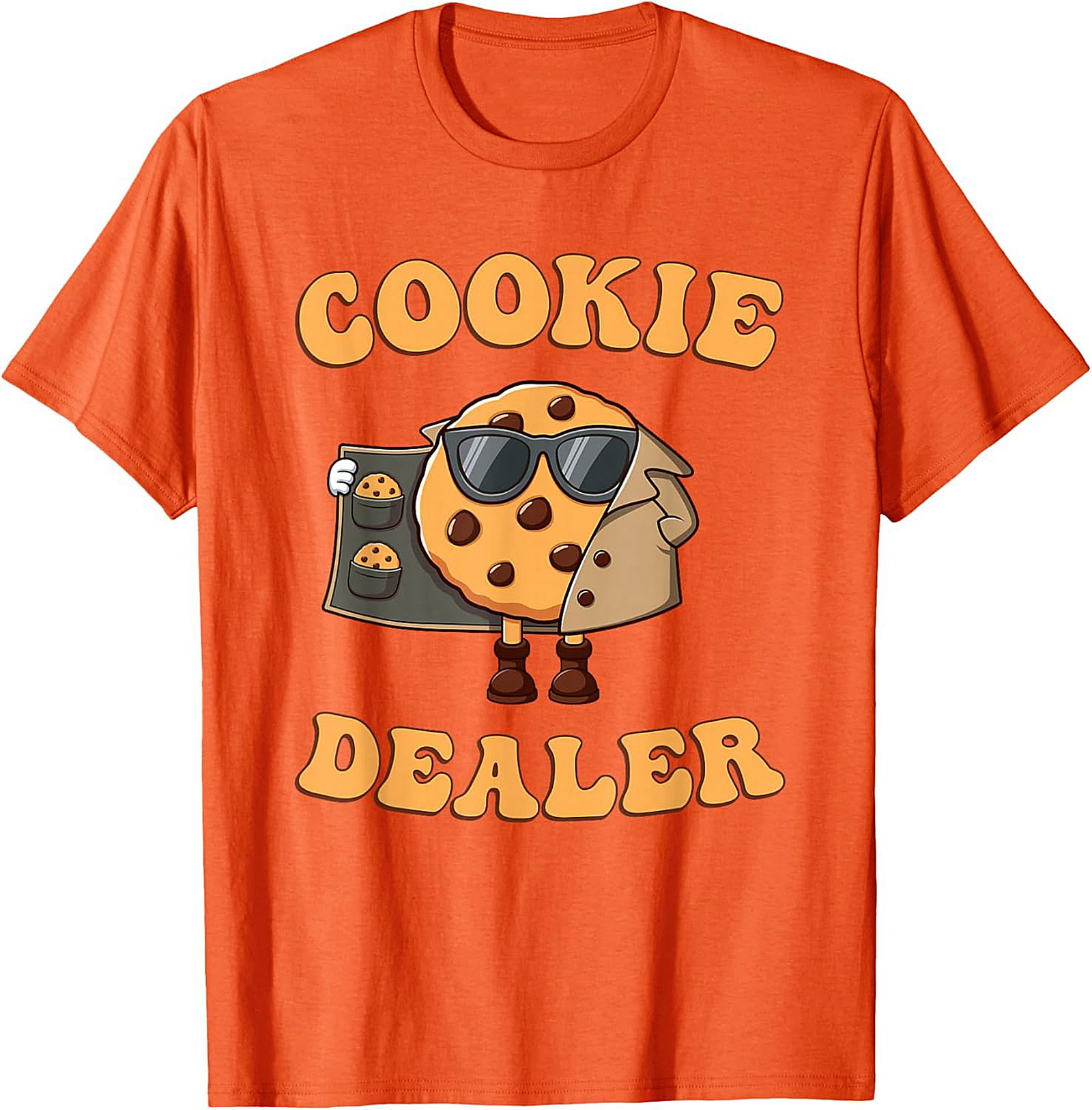 Cookie Dealer T-Shirt Funny Baker Graphic Tee Unisex Shirt