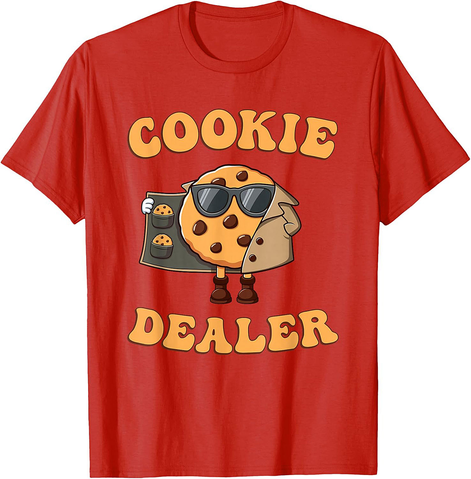 Cookie Dealer T-Shirt Funny Baker Graphic Tee Unisex Shirt