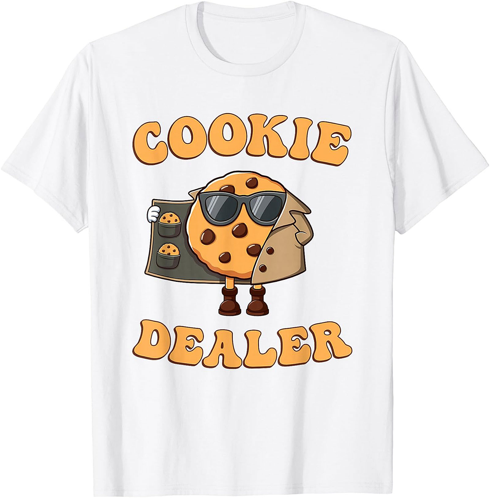 Cookie Dealer T-Shirt Funny Baker Graphic Tee Unisex Shirt