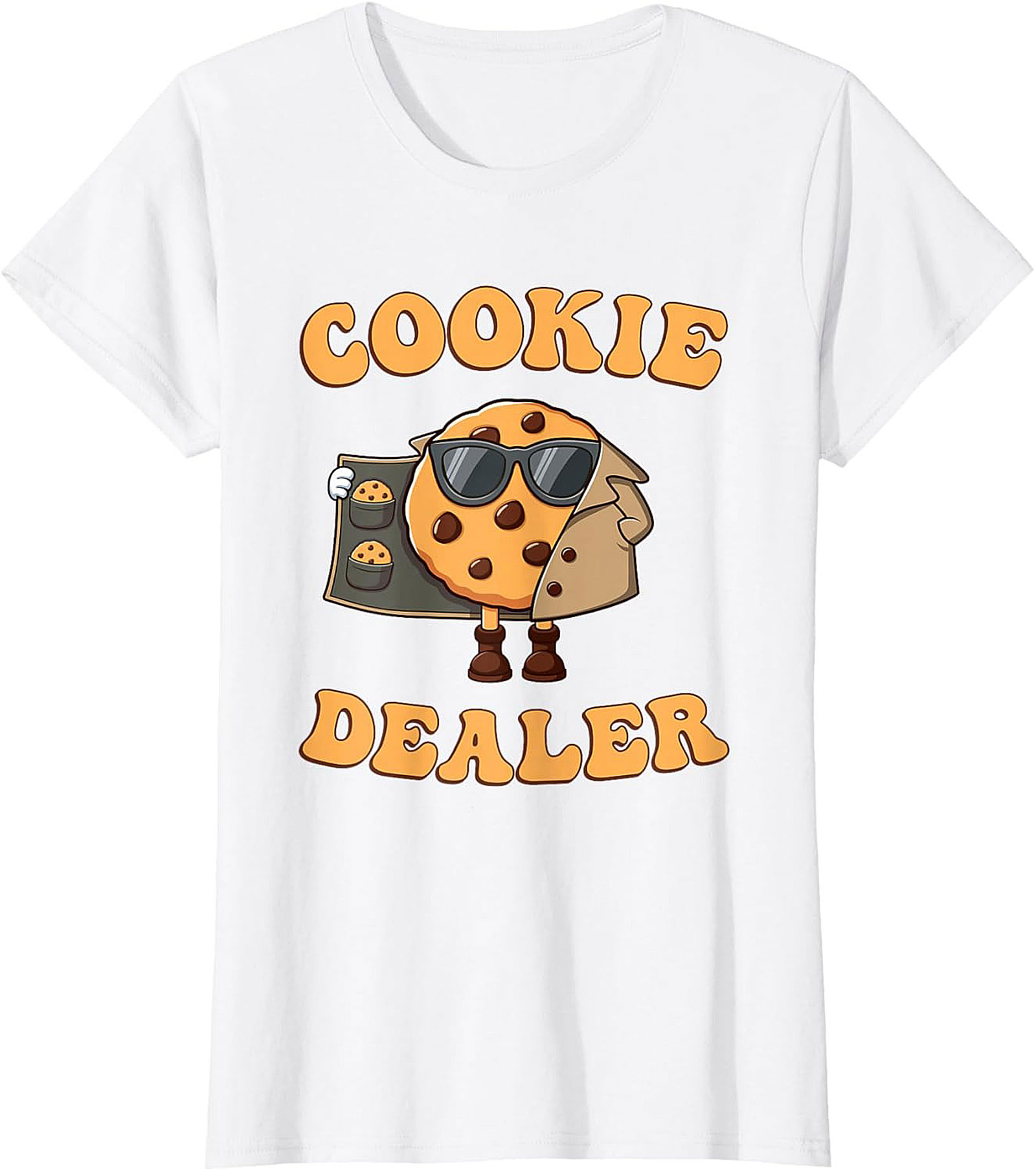 Cookie Dealer T-Shirt Funny Baker Graphic Tee Unisex Shirt