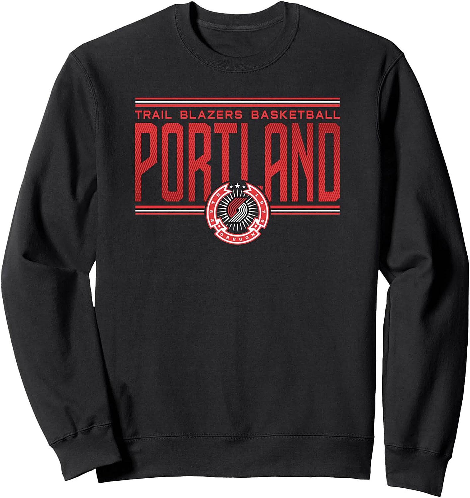 Portland Trail Blazers Basketball Sweatshirt Rip City Fan Gear