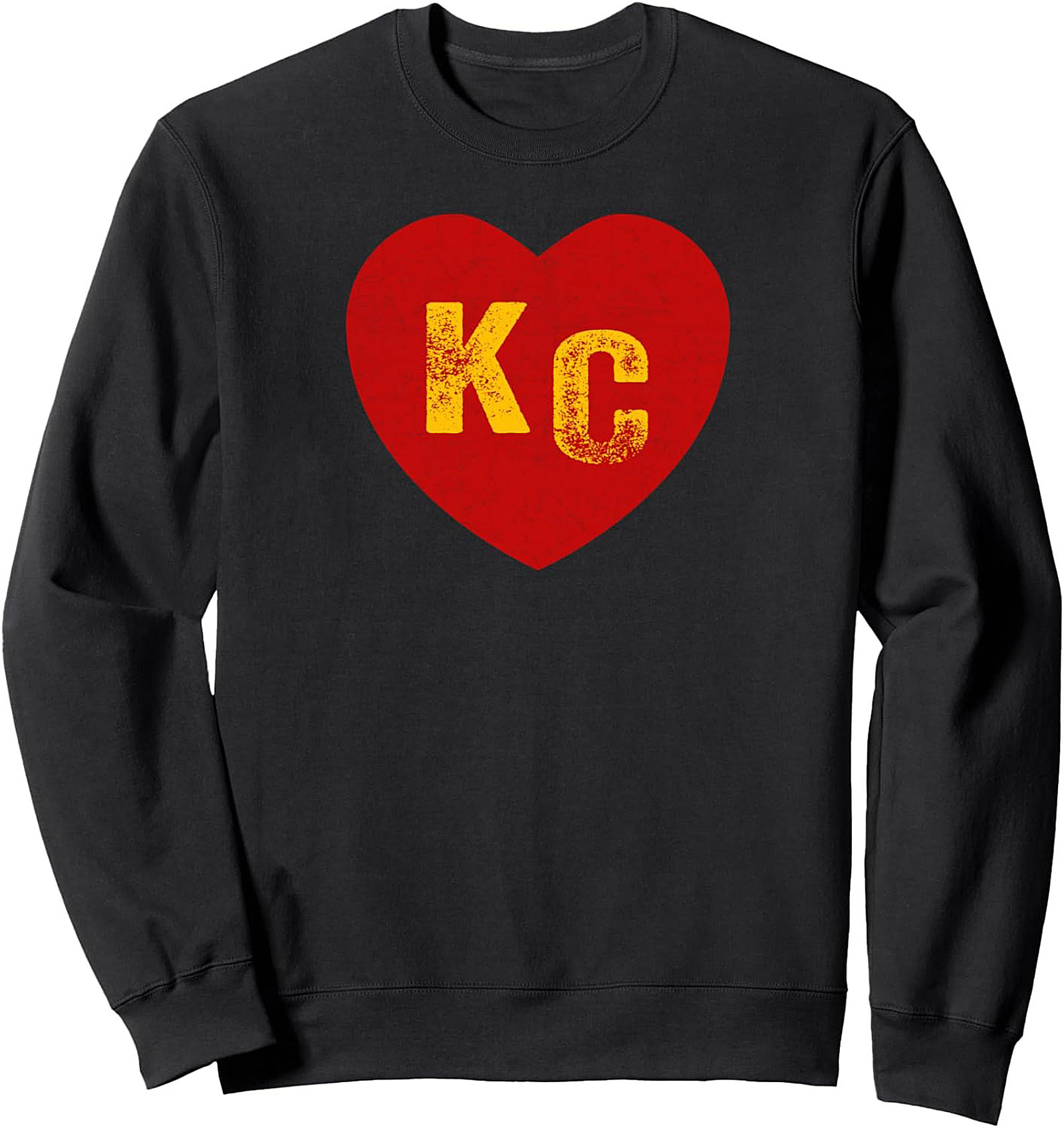 KC Heart Graphic Sweatshirt Kansas City Pride Crewneck