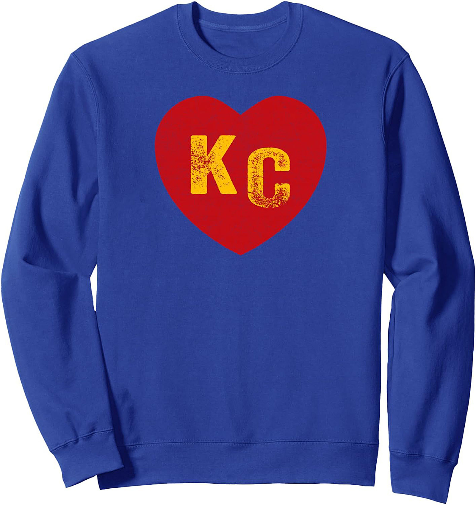 KC Heart Graphic Sweatshirt Kansas City Pride Crewneck