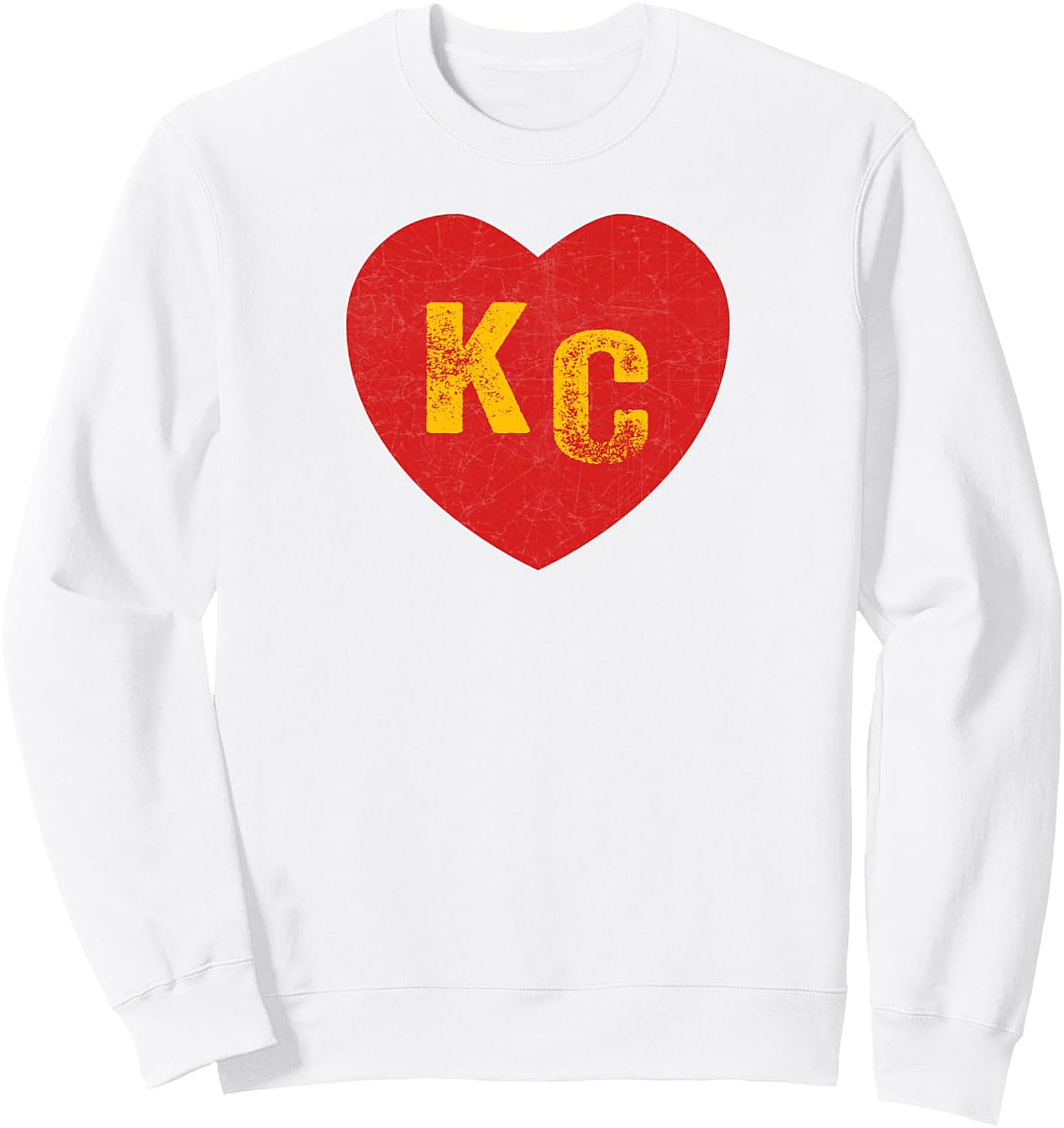 KC Heart Graphic Sweatshirt Kansas City Pride Crewneck