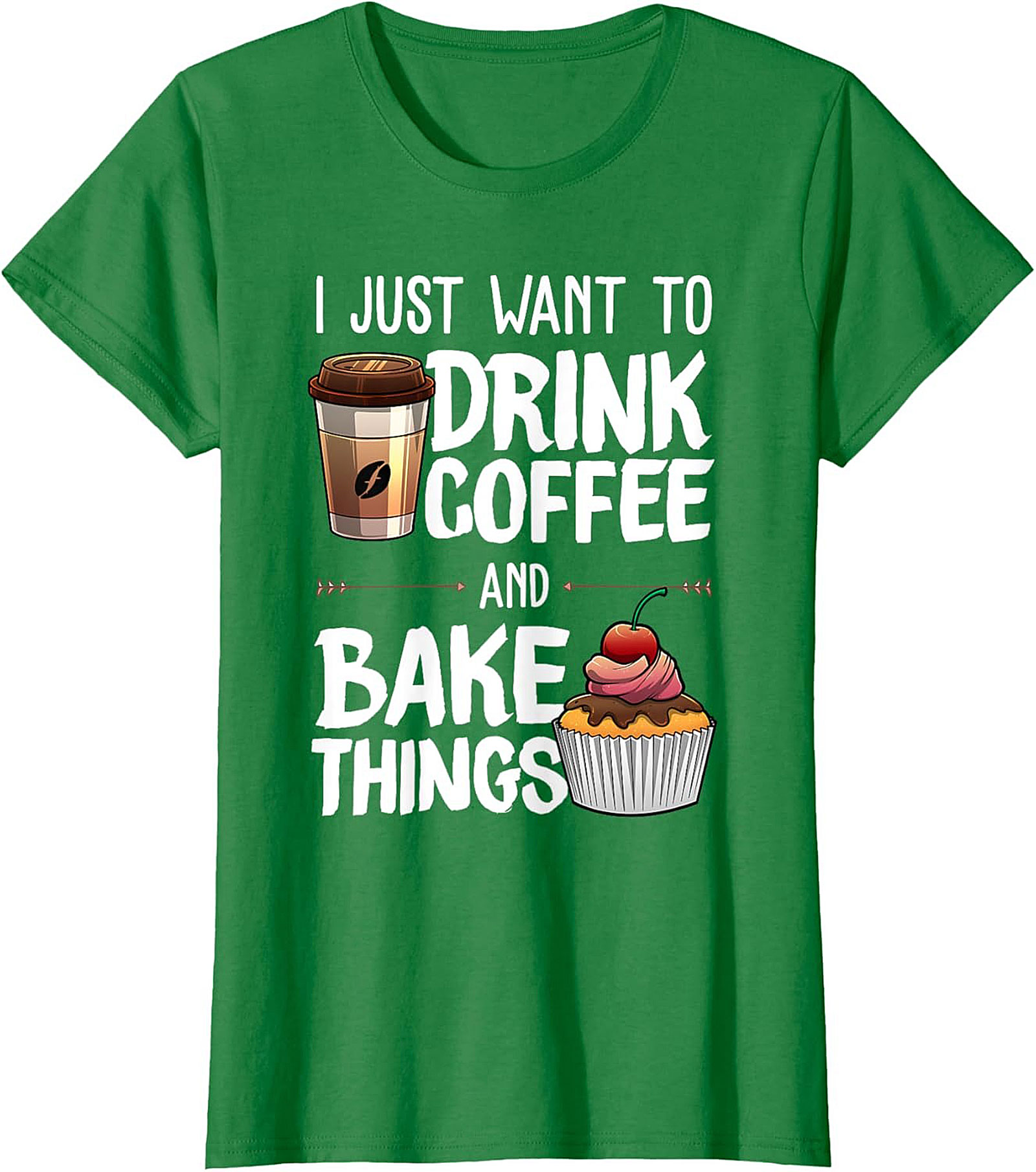 Coffee and Baking T-Shirt - Funny Baker Graphic Tee