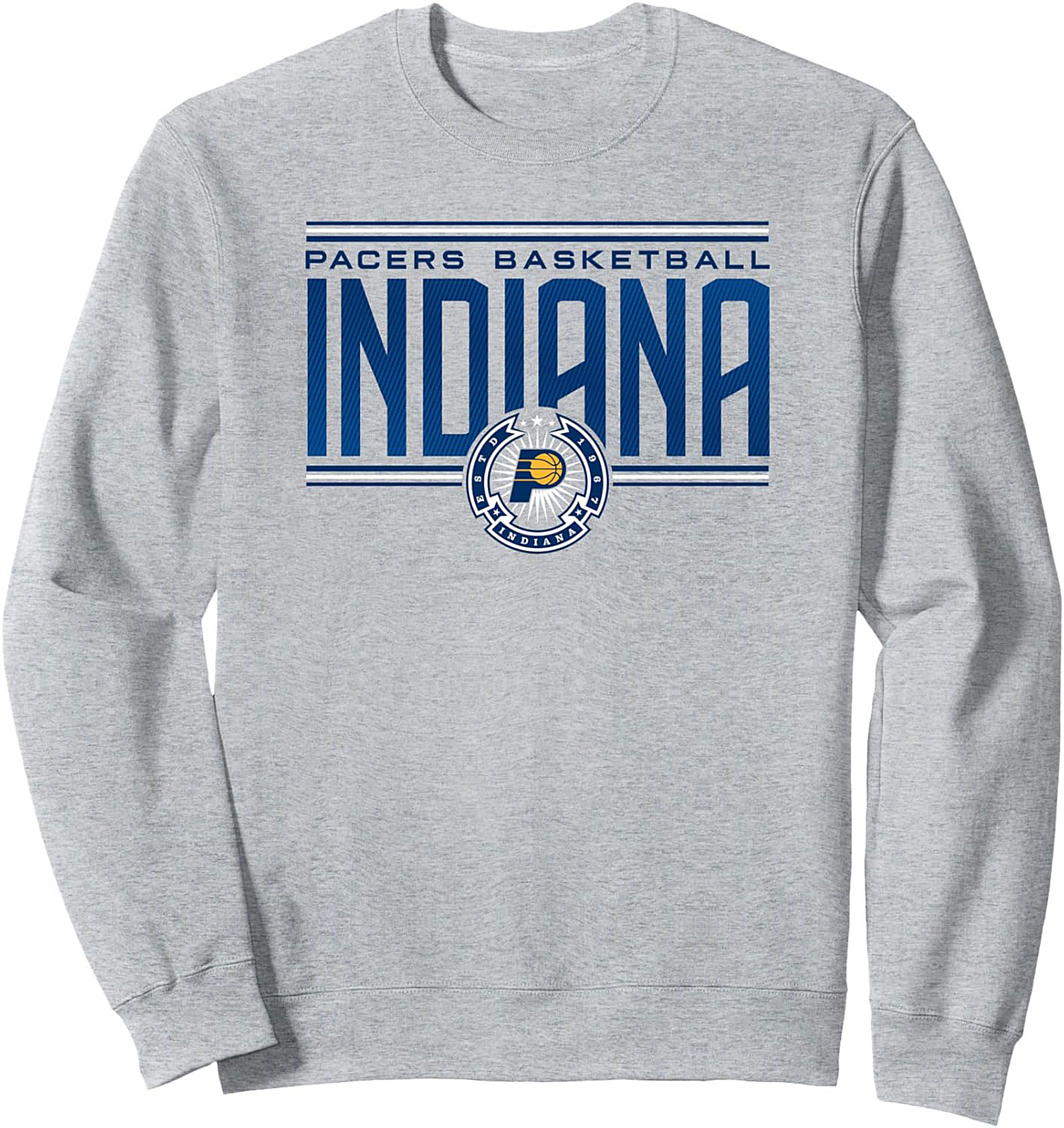 Indiana Pacers Graphic Sweatshirt Cozy NBA Fan Crewneck