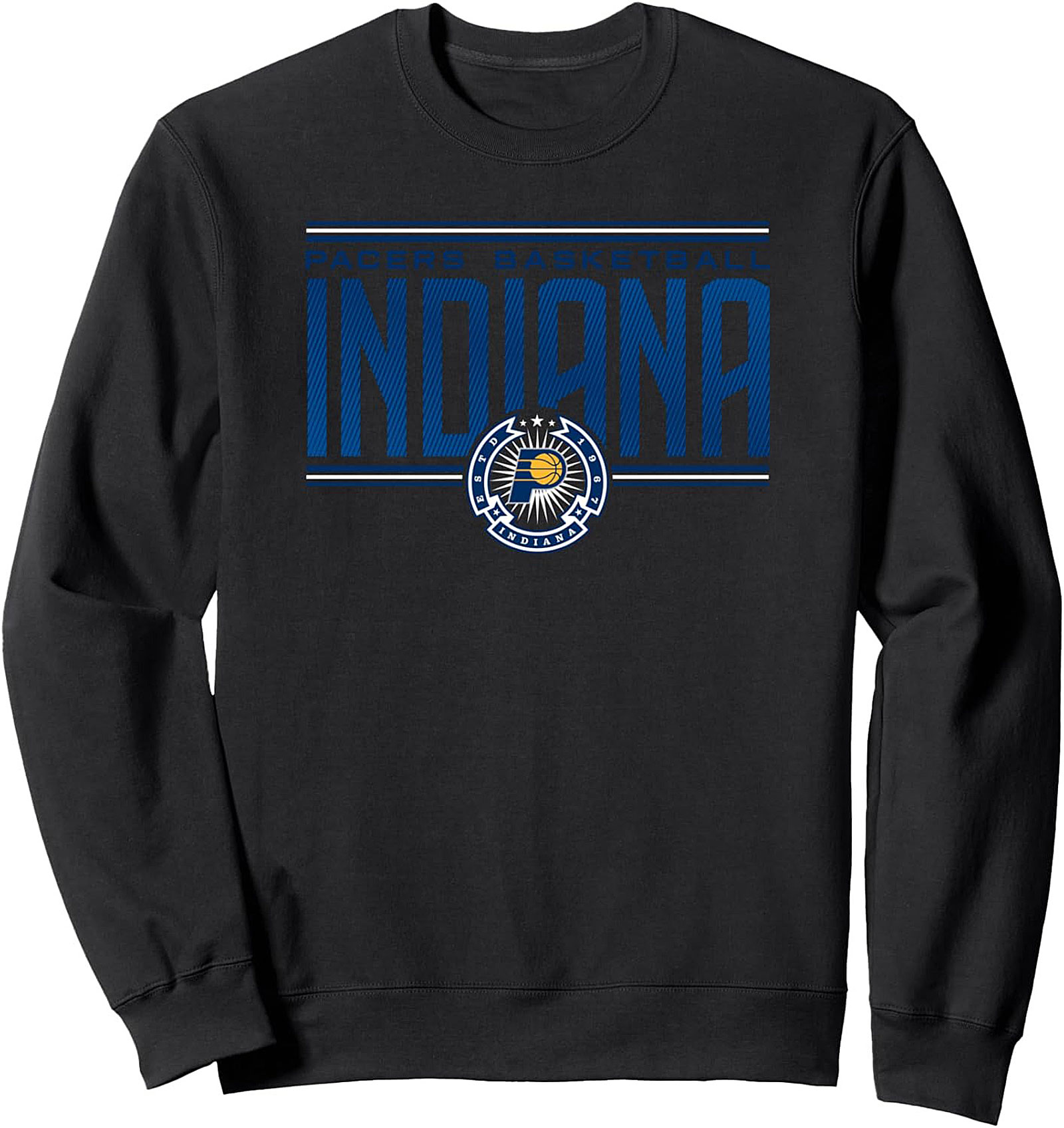 Indiana Pacers Graphic Sweatshirt Cozy NBA Fan Crewneck