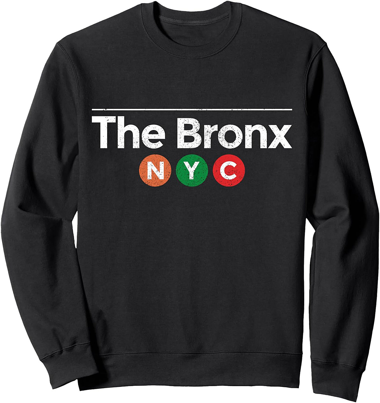 The Bronx NYC Sweatshirt Urban Crewneck Pullover