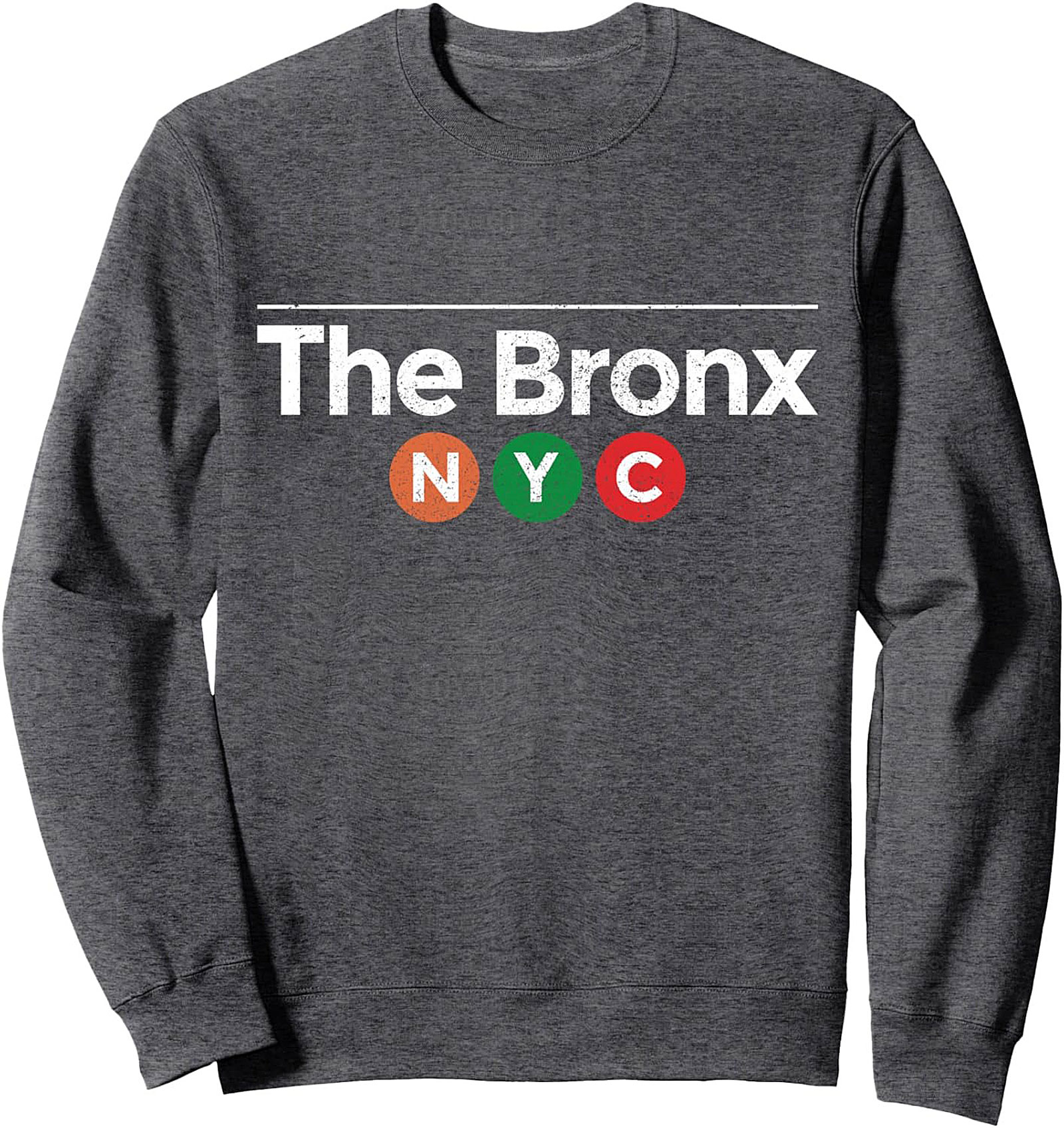The Bronx NYC Sweatshirt Urban Crewneck Pullover
