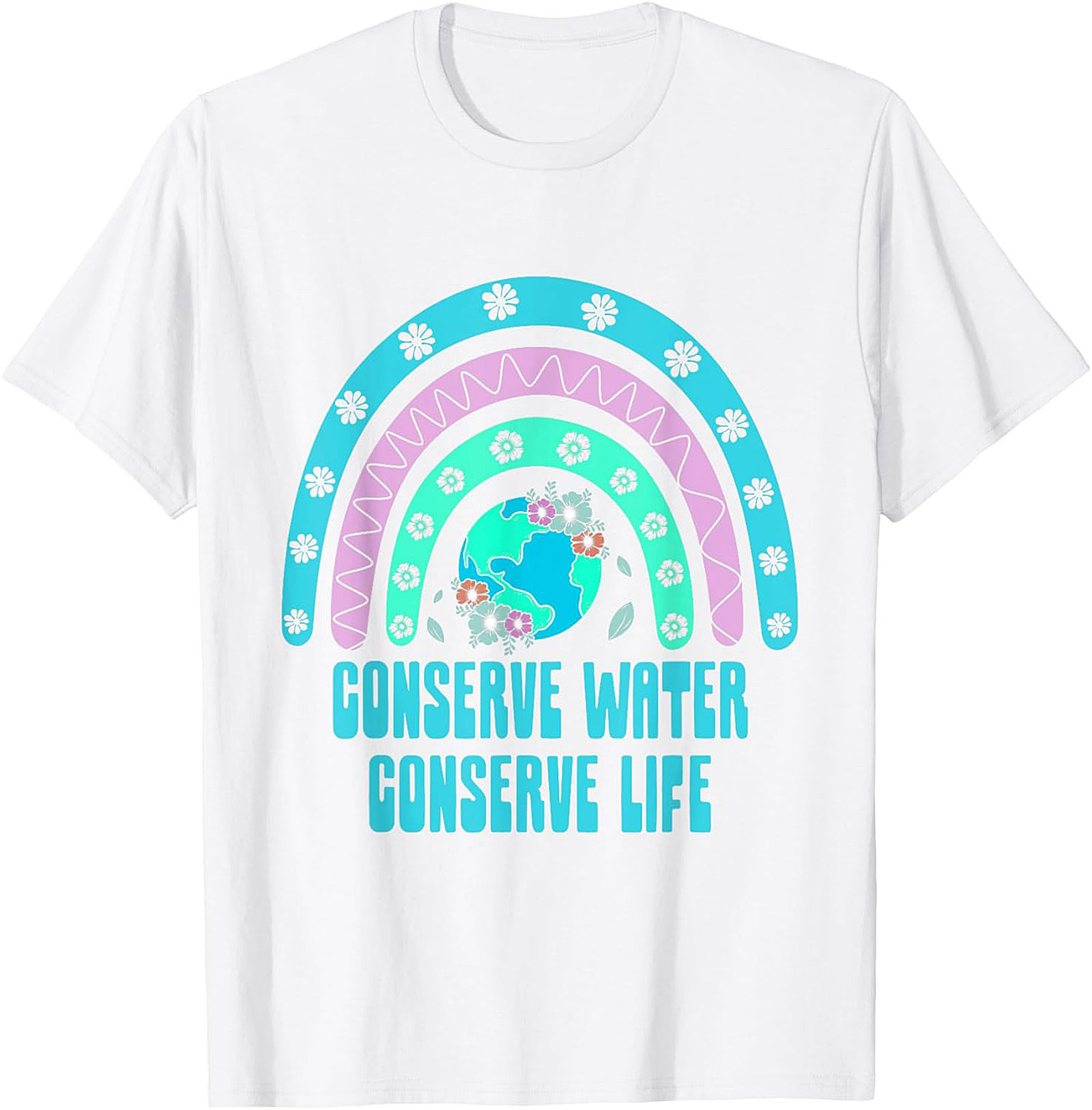 Conserve Water Conserve Life T-shirt | Eco Graphic Tee