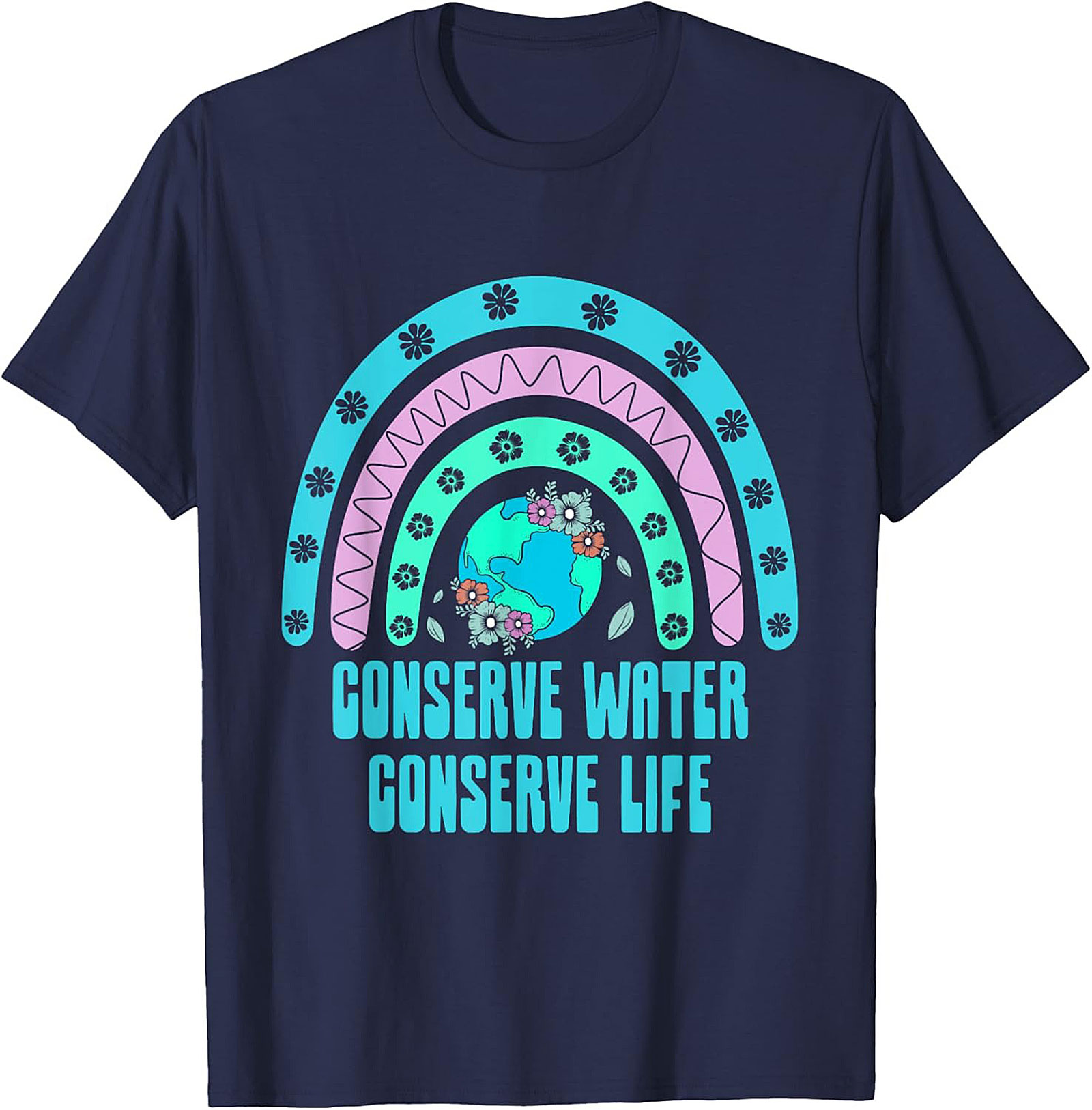 Conserve Water Conserve Life T-shirt | Eco Graphic Tee