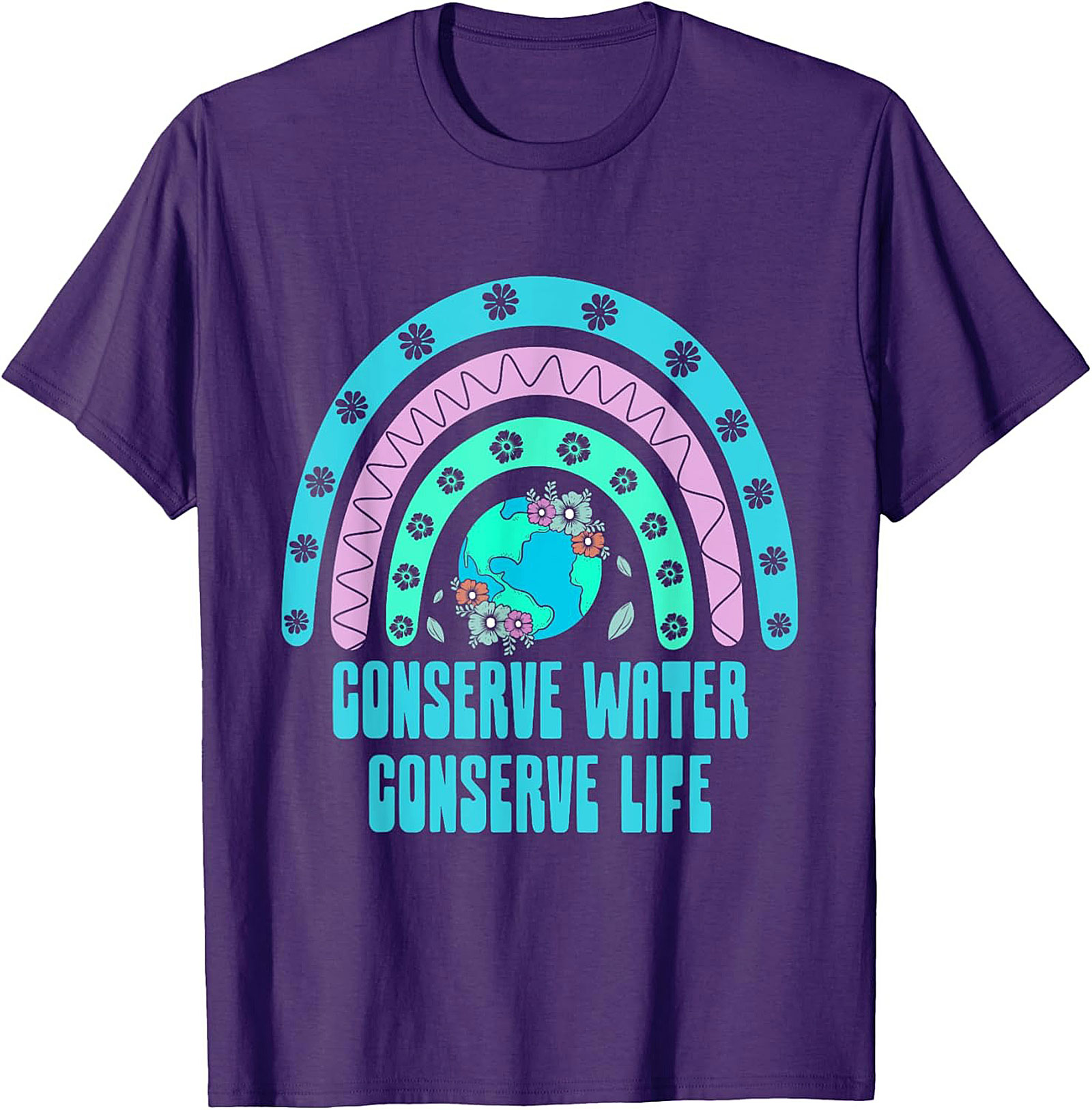 Conserve Water Conserve Life T-shirt | Eco Graphic Tee