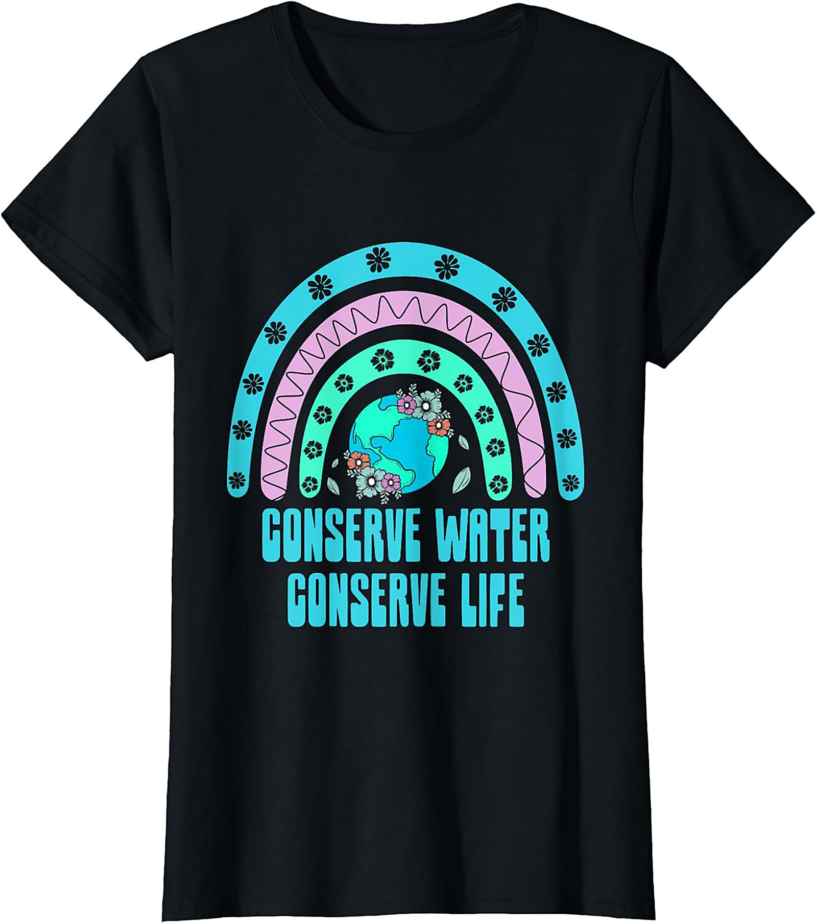 Conserve Water Conserve Life T-shirt | Eco Graphic Tee