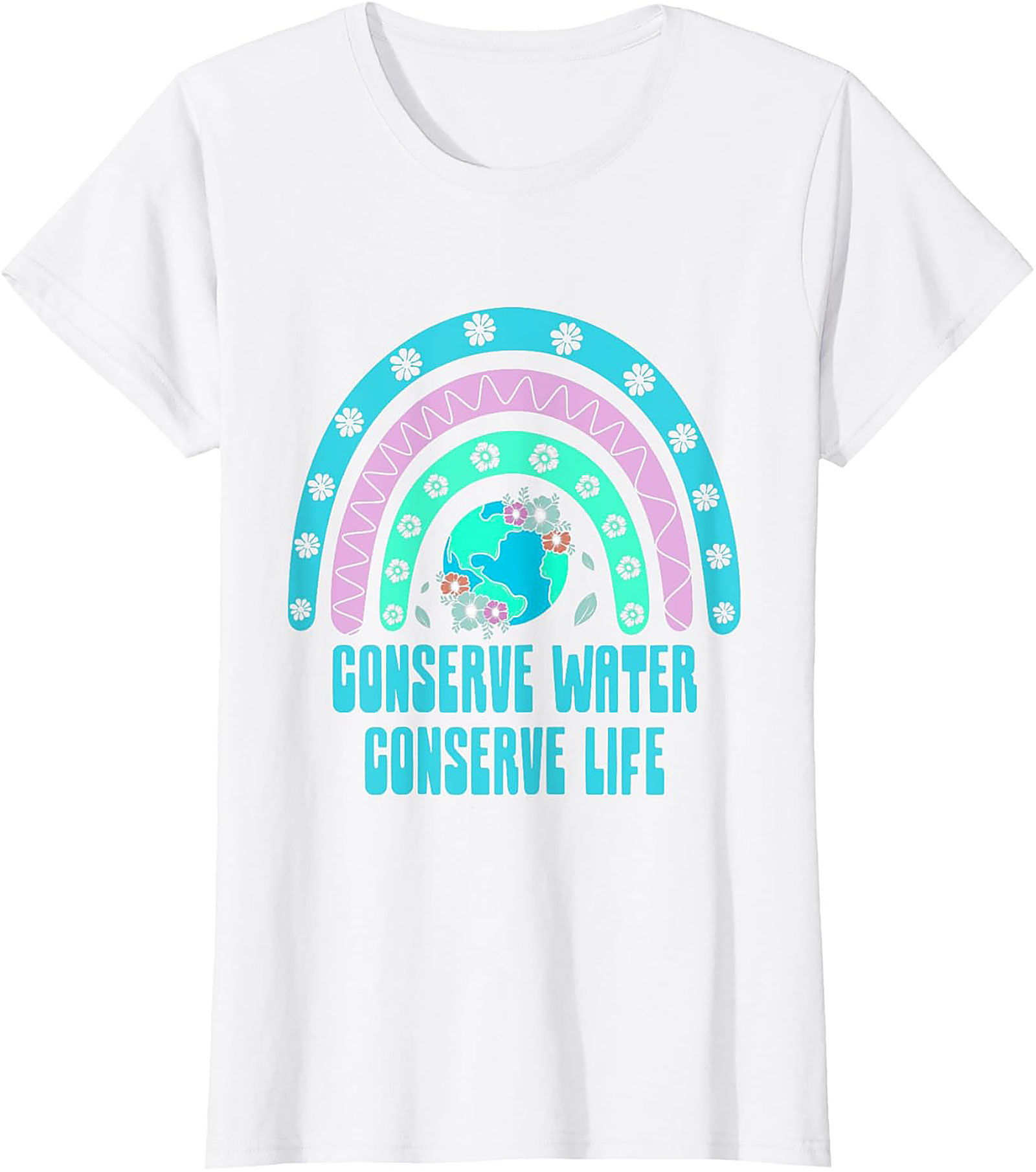 Conserve Water Conserve Life T-shirt | Eco Graphic Tee