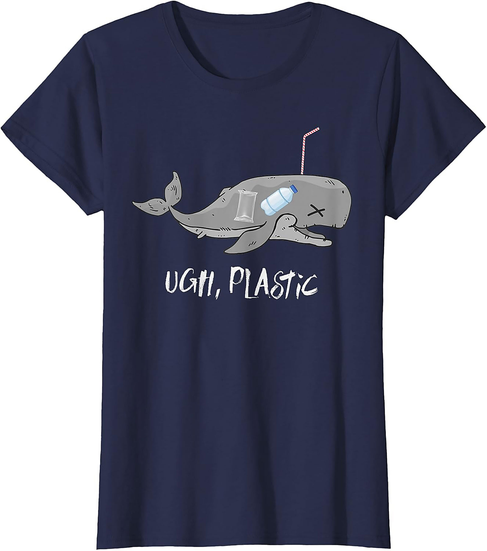 Ugh Plastic Ocean Conservation T-shirt | Eco-Friendly Tee
