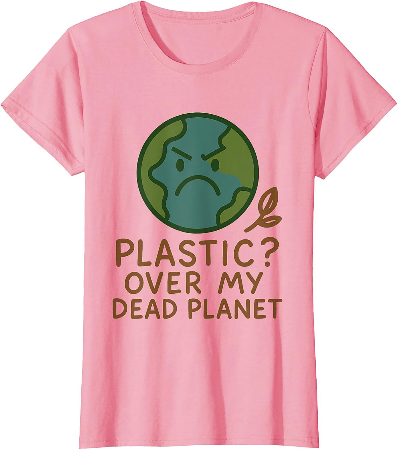 Plastic Over My Dead Planet Anti-Plastic T-shirt | Eco Tee