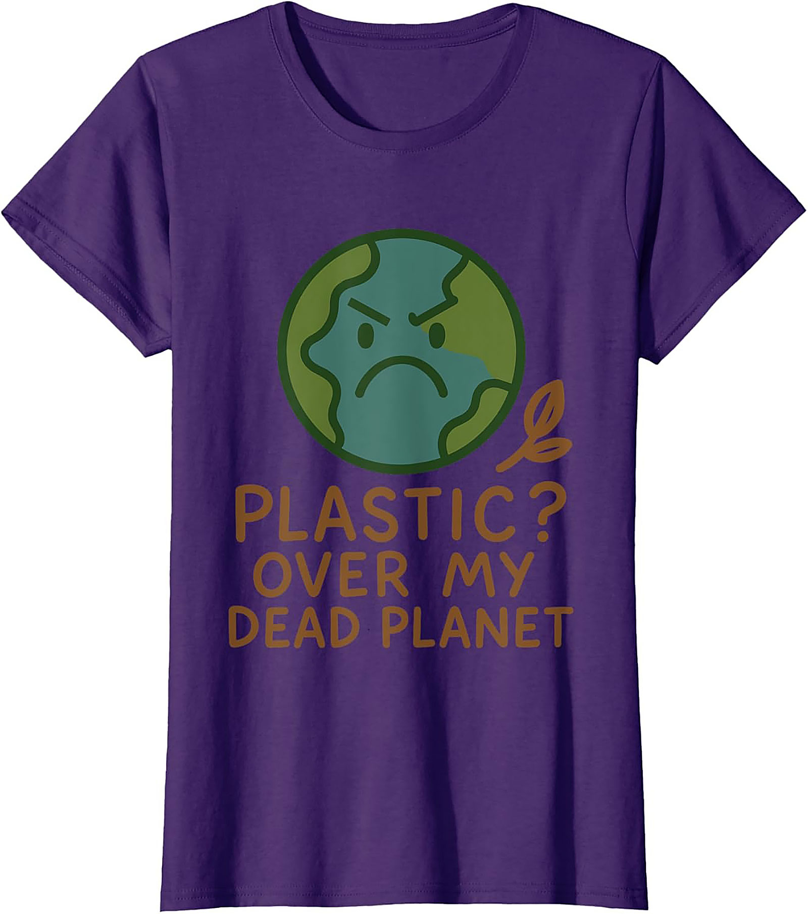 Plastic Over My Dead Planet Anti-Plastic T-shirt | Eco Tee