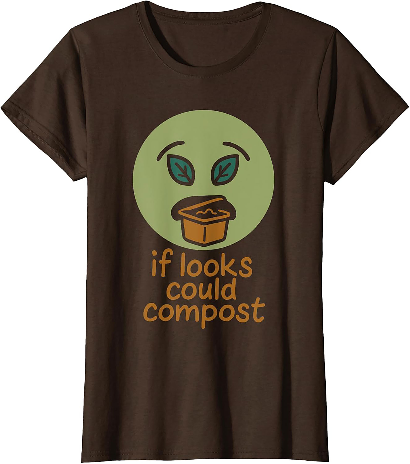 If Looks Could Compost Funny Gardening T-shirt | Soft Cotton