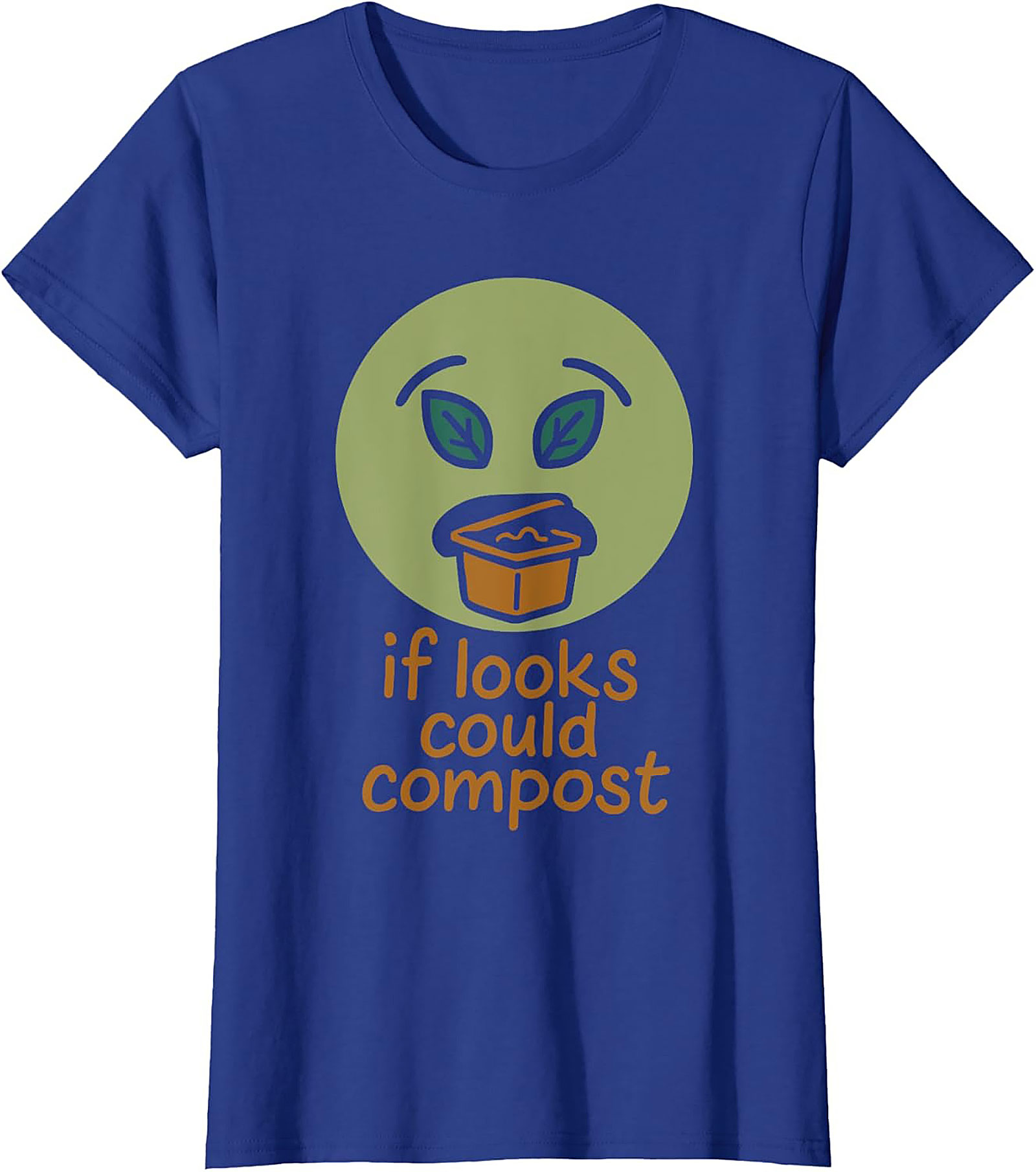 If Looks Could Compost Funny Gardening T-shirt | Soft Cotton