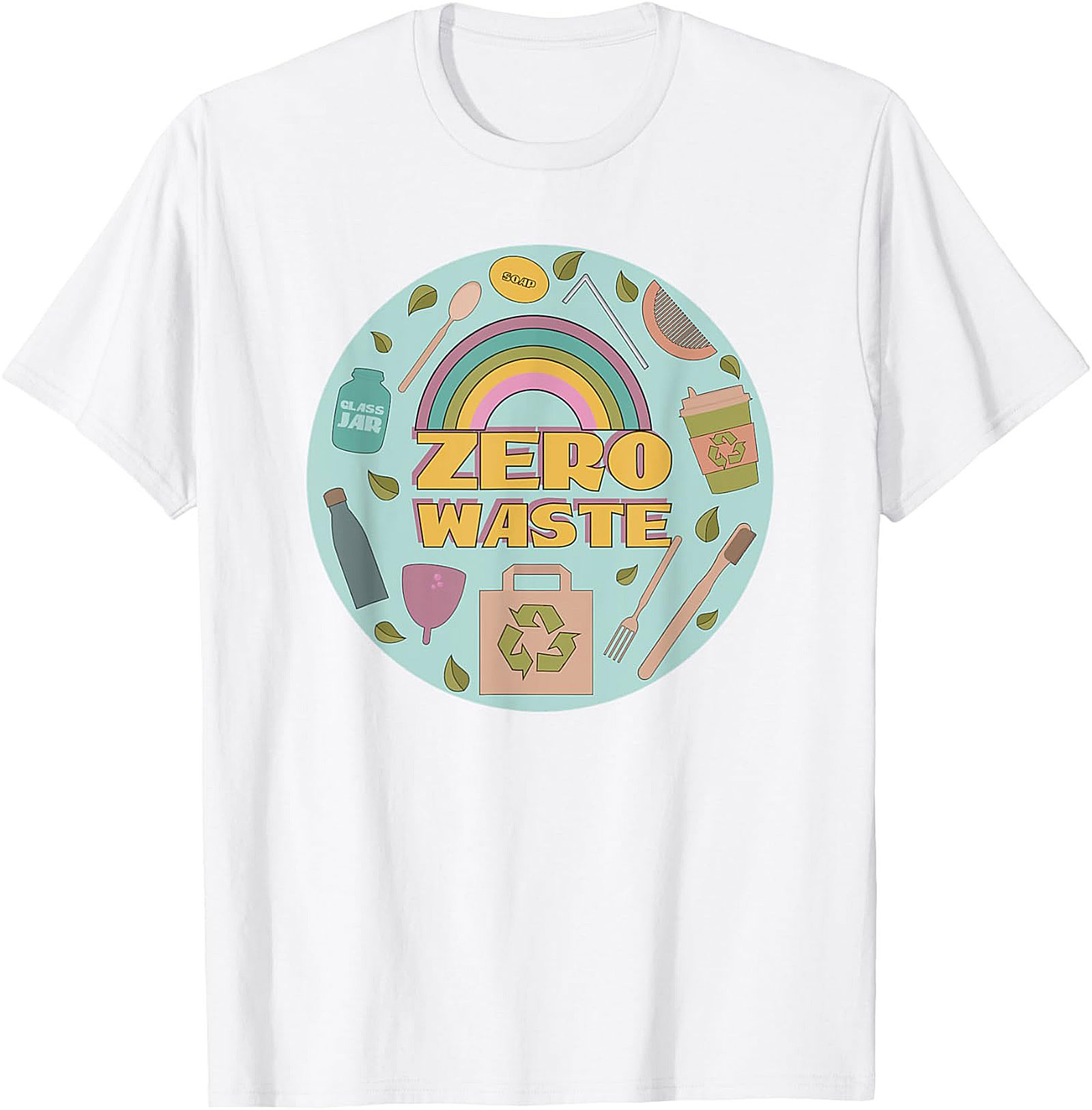 Zero Waste Graphic Tee | Eco-Friendly Soft Cotton T-Shirt