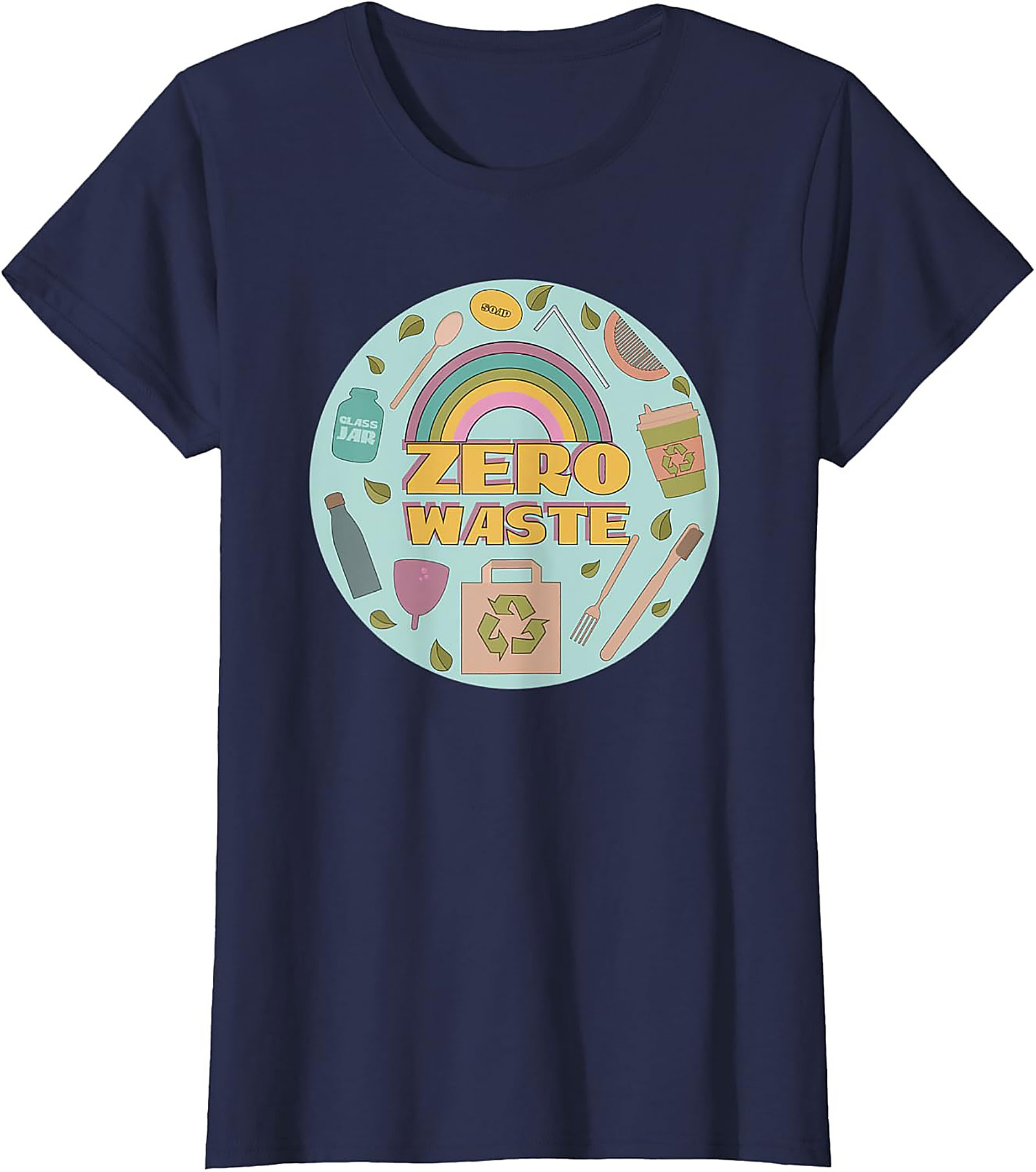 Zero Waste Graphic Tee | Eco-Friendly Soft Cotton T-Shirt