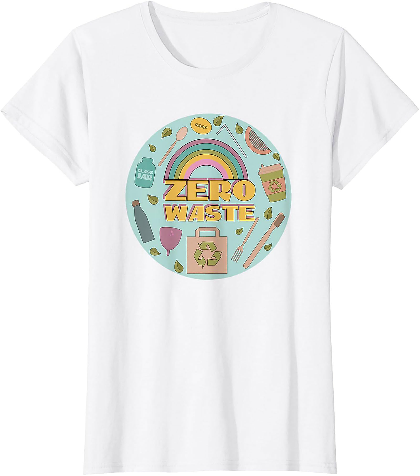 Zero Waste Graphic Tee | Eco-Friendly Soft Cotton T-Shirt