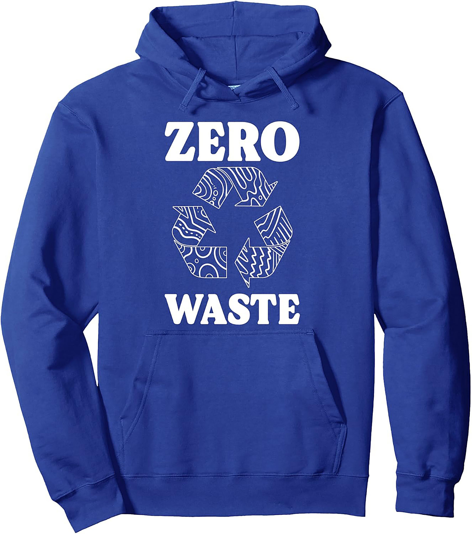 Zero Waste Graphic Hoodie | Eco-Conscious Unisex Pullover