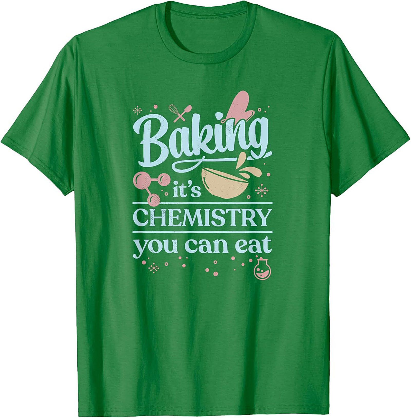Baking Chemistry T-Shirt Funny Science Baker Tee
