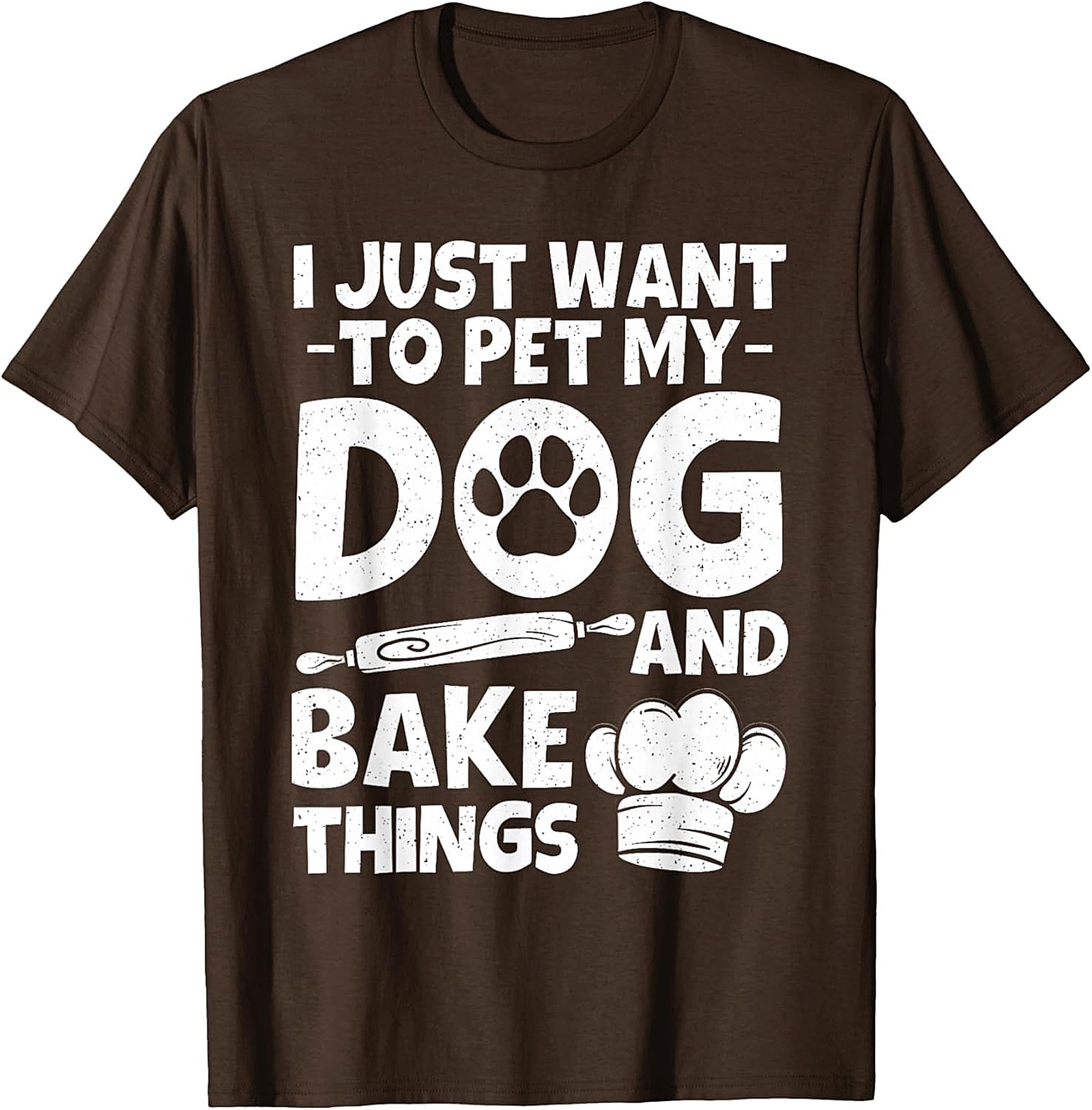  Pet My Dog and Bake Things T-shirt Funny Baker Tee