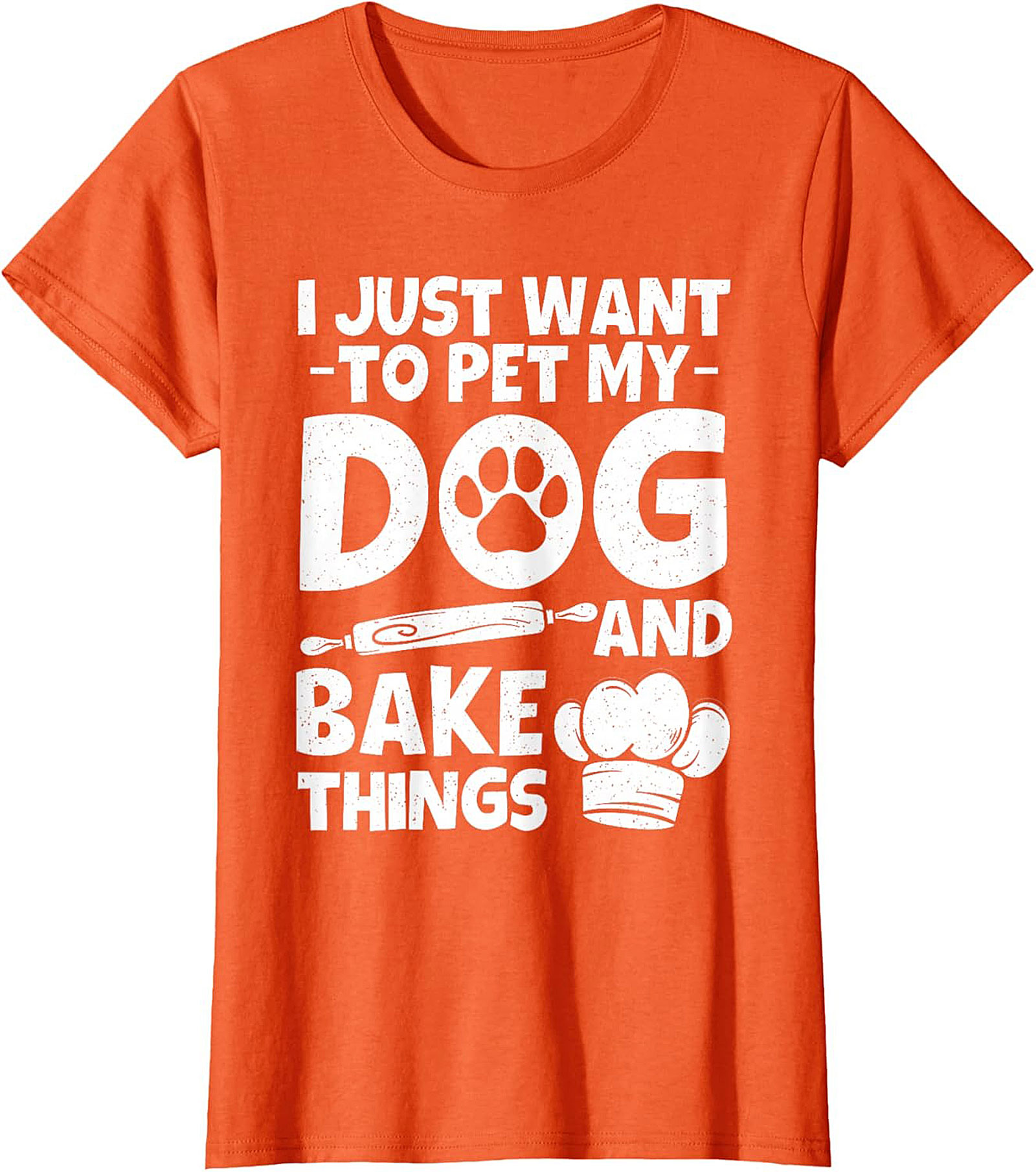  Pet My Dog and Bake Things T-shirt Funny Baker Tee