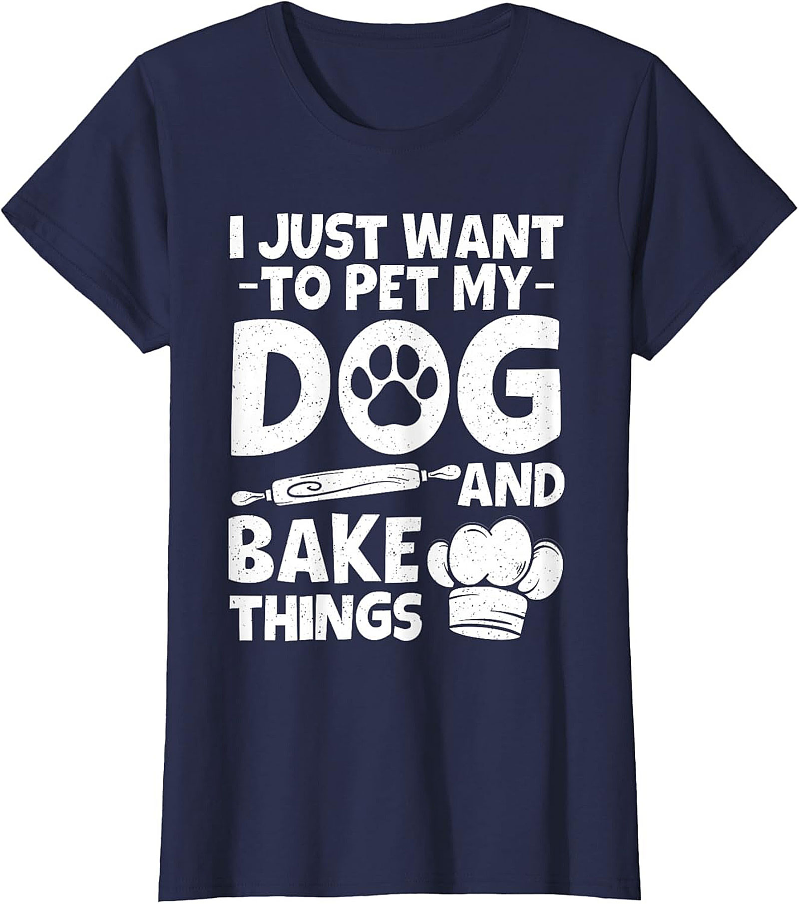  Pet My Dog and Bake Things T-shirt Funny Baker Tee
