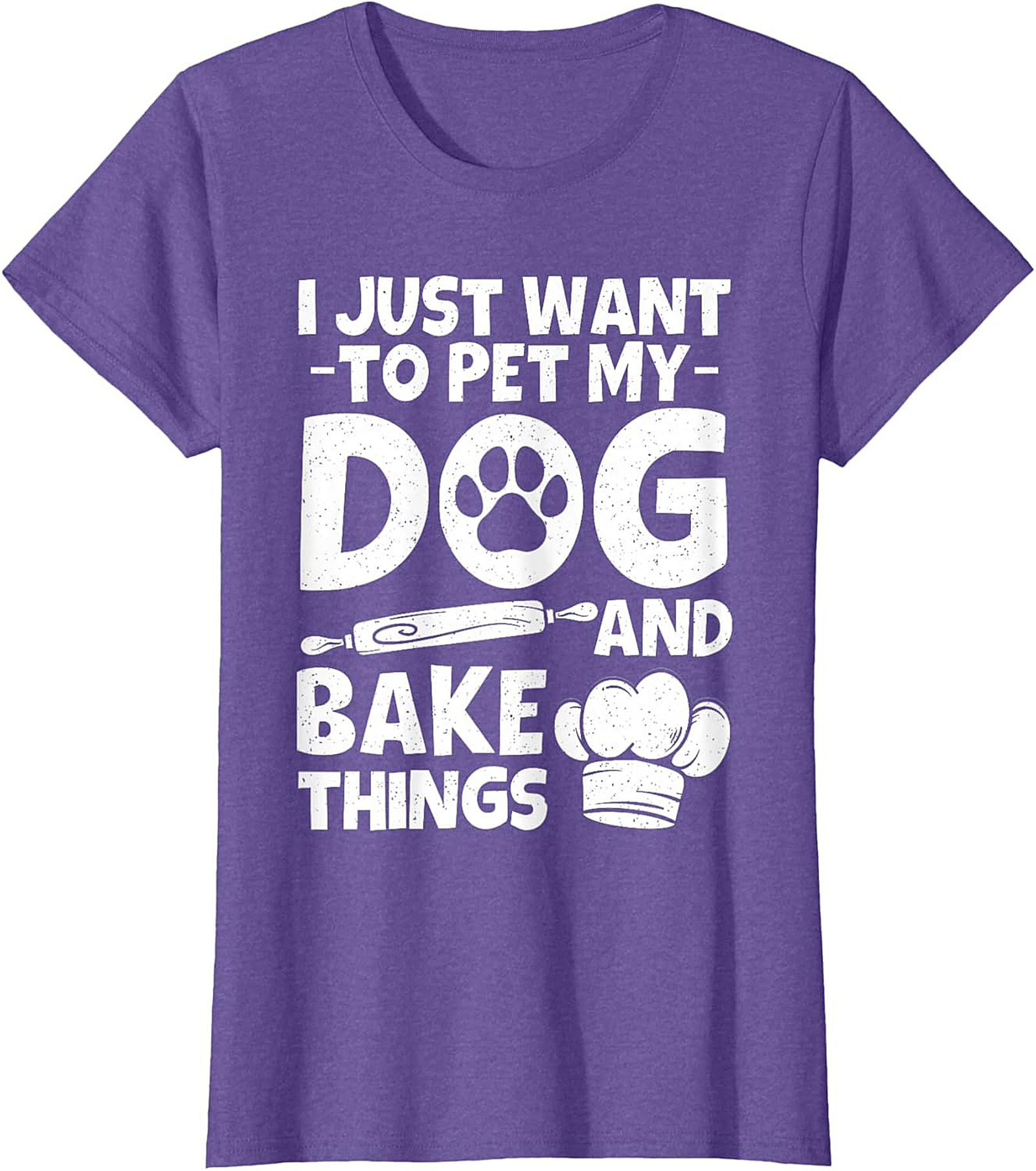  Pet My Dog and Bake Things T-shirt Funny Baker Tee
