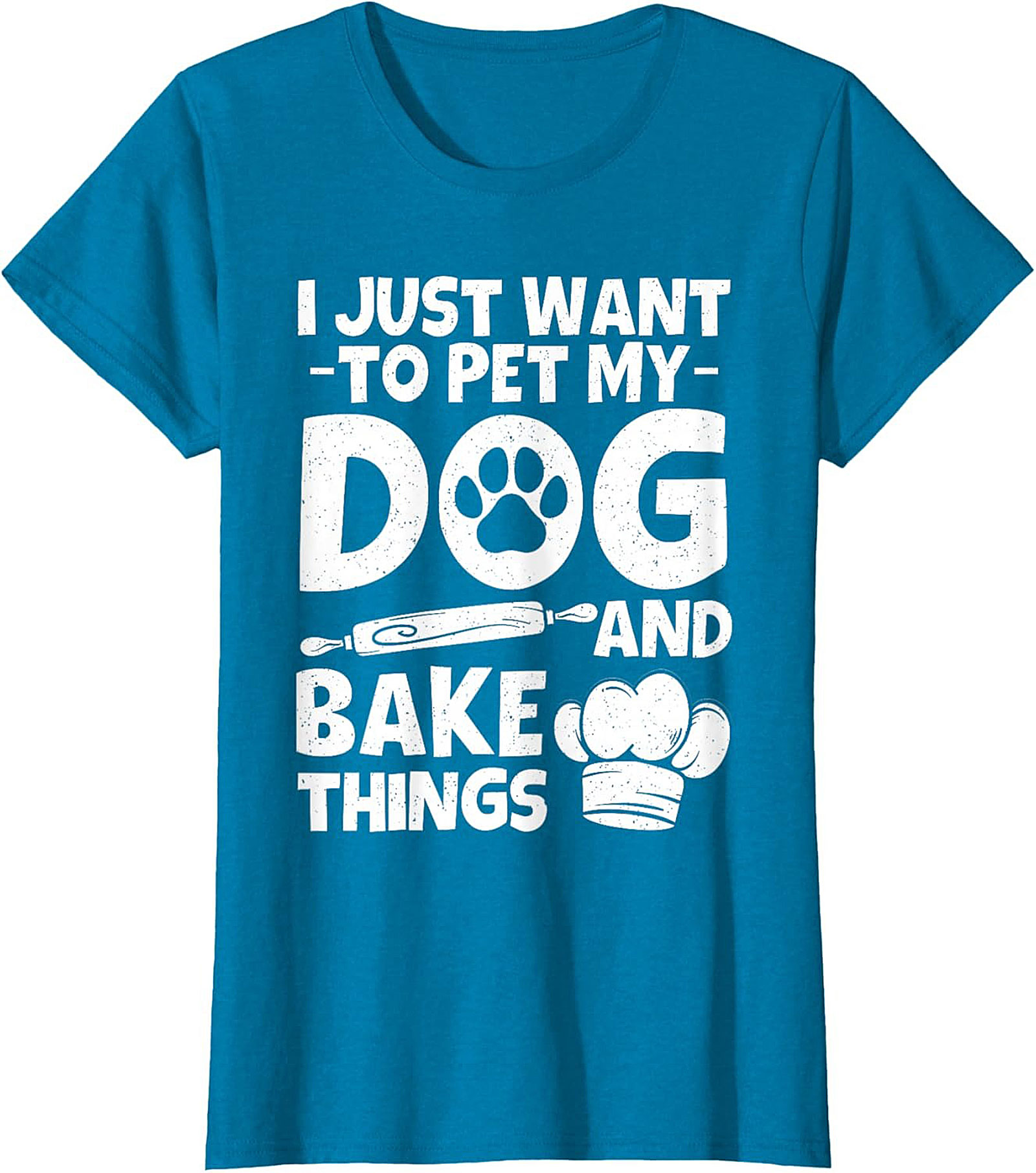  Pet My Dog and Bake Things T-shirt Funny Baker Tee